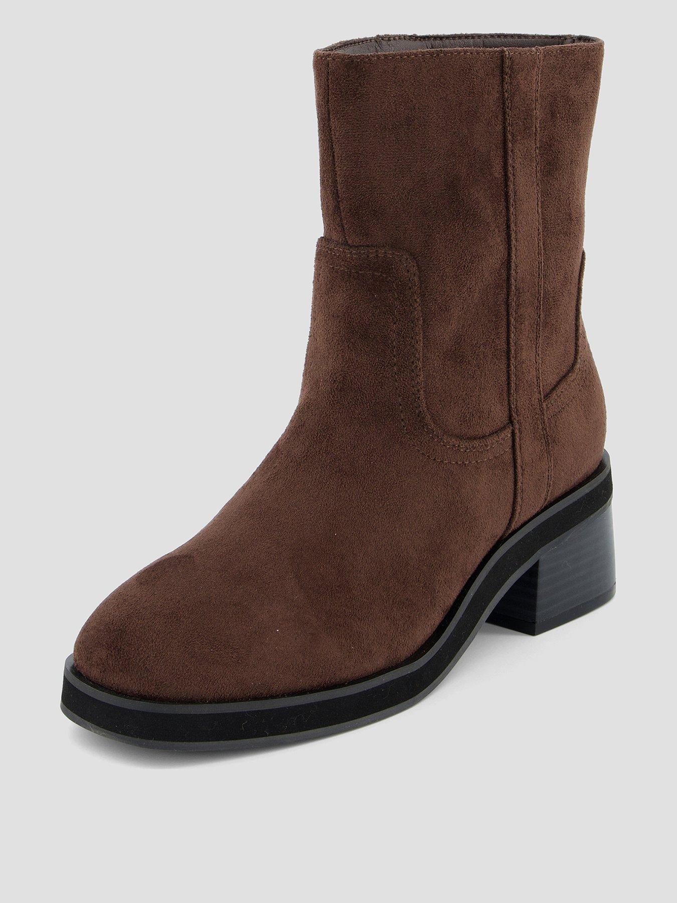 the-very-collection-low-block-heel-ankle-boot-brown