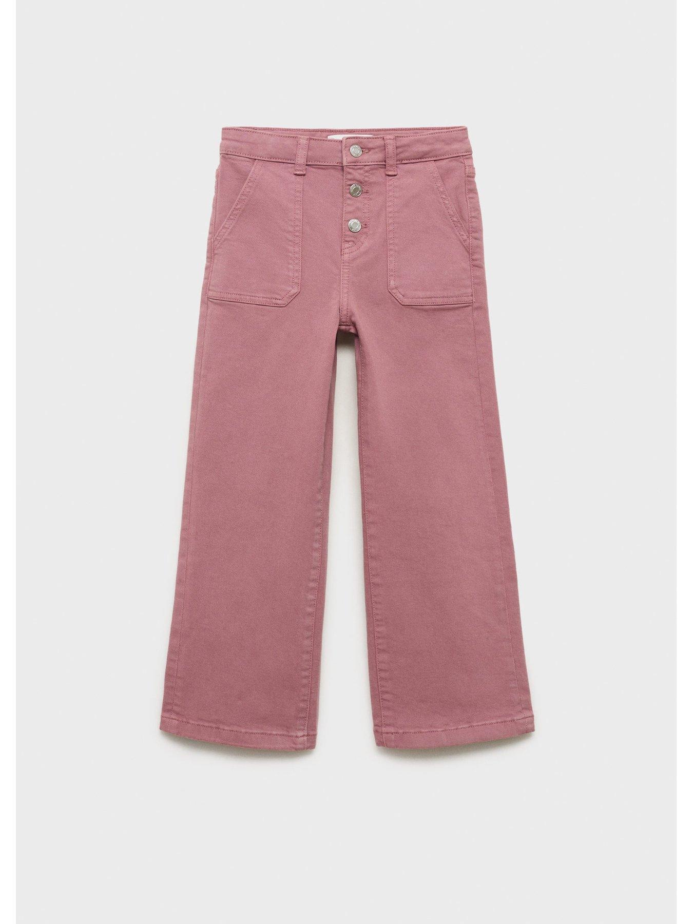 mango-girls-wide-leg-coloured-jeans-pinkstillFront