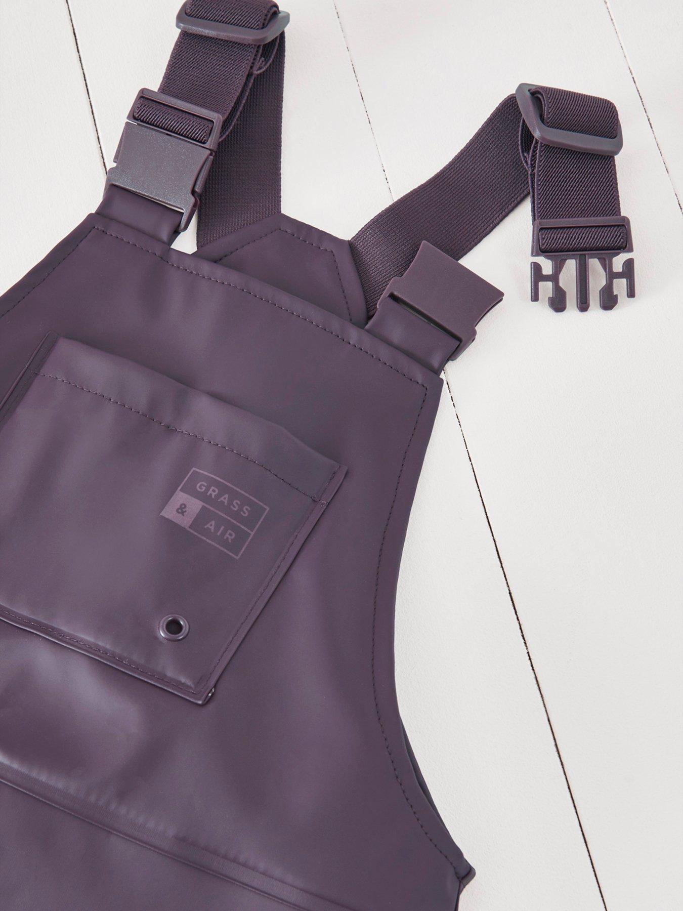 Image 5 of 5 of Grass & Air Infant/ Junior Rainster Dungaree - Purple