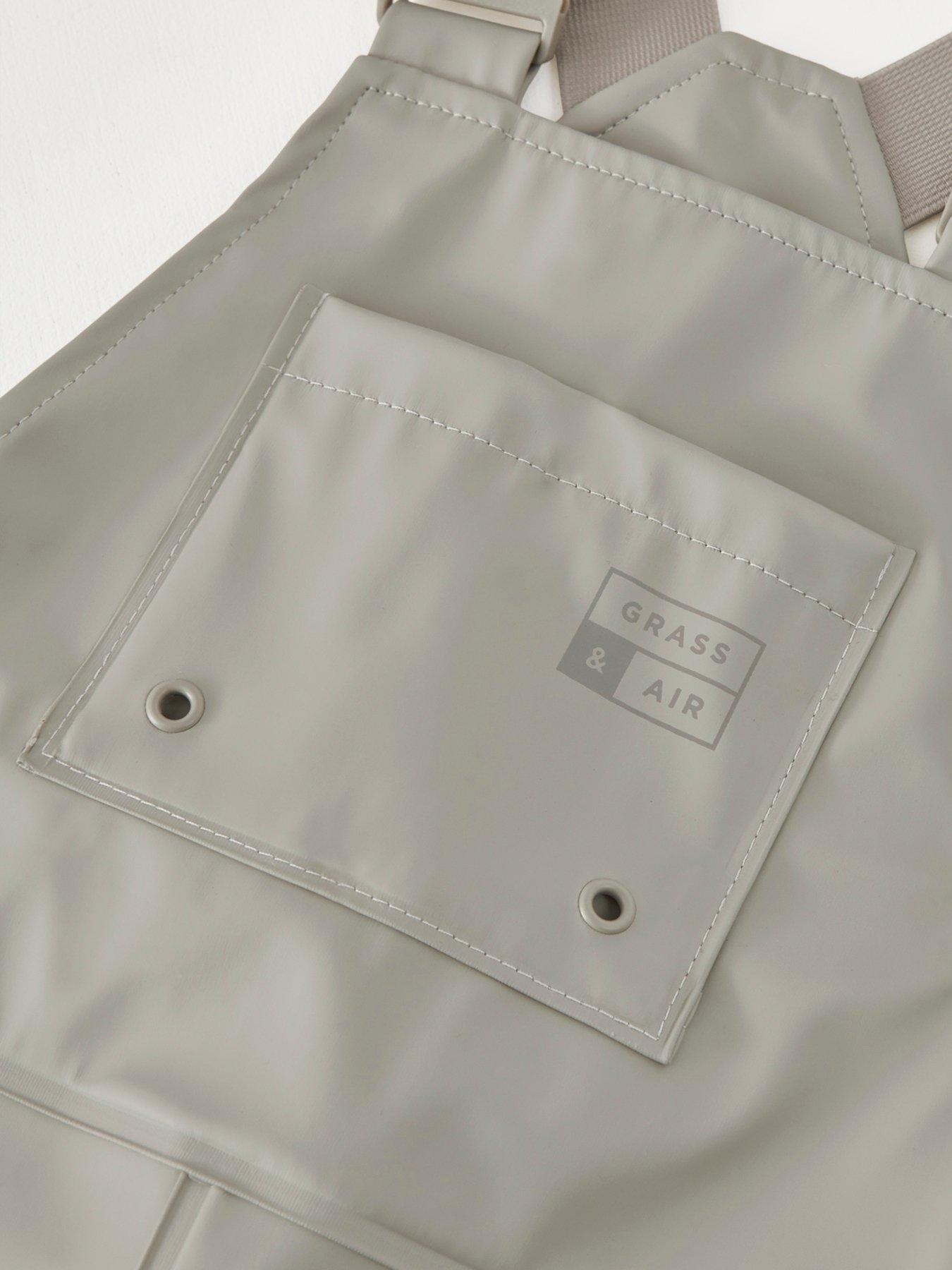 Image 3 of 5 of Grass & Air Infant/ Junior Rainster Dungaree - Grey