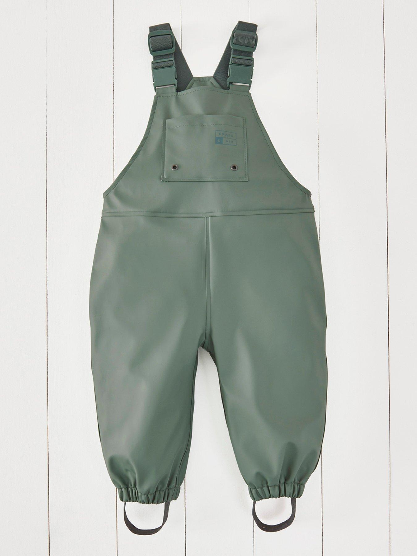 Grass & Air Infant/ Junior Rainster Dungaree - Khaki