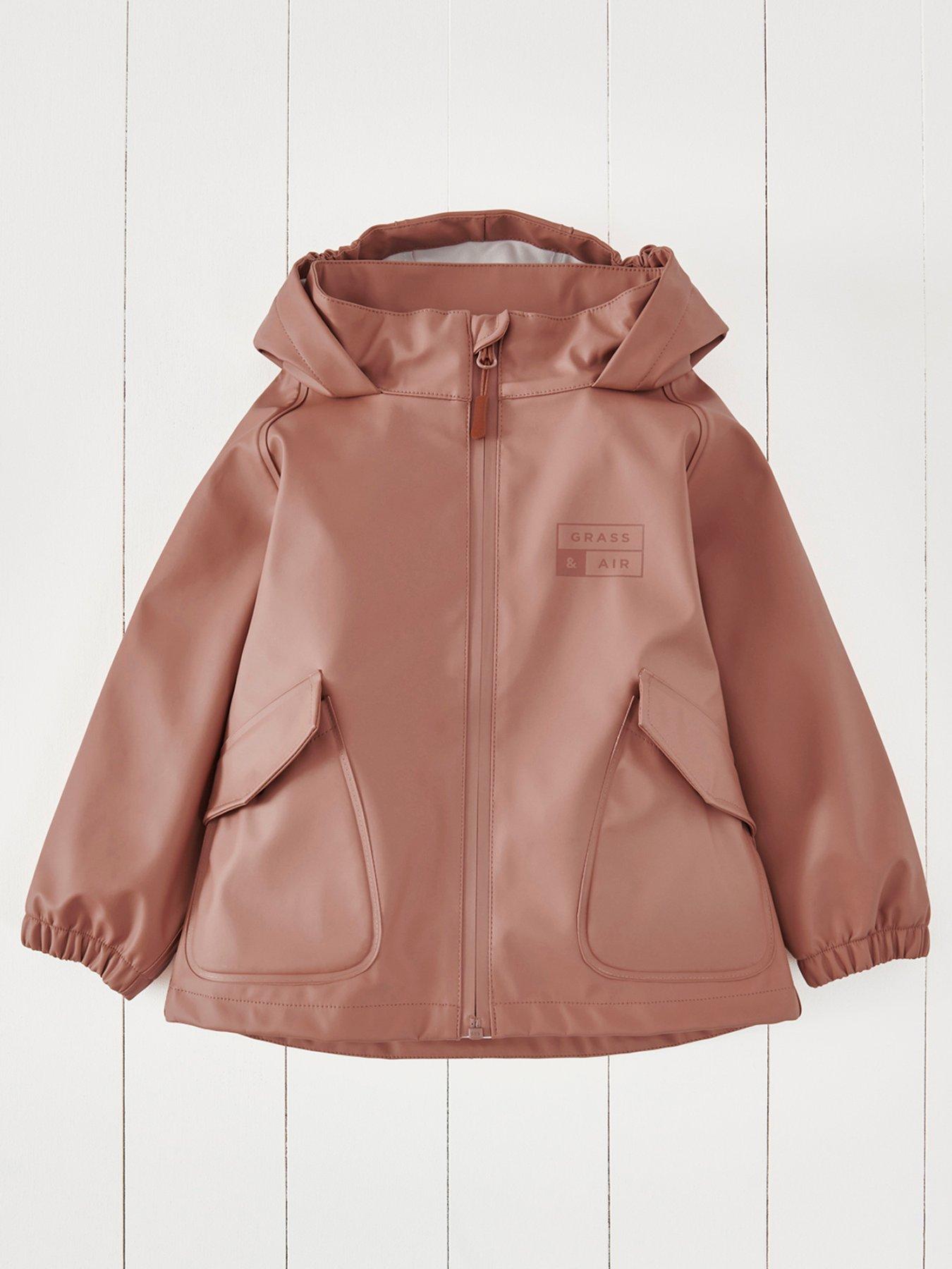 Grass & Air Infant/ Junior Rainster Jacket - Pink