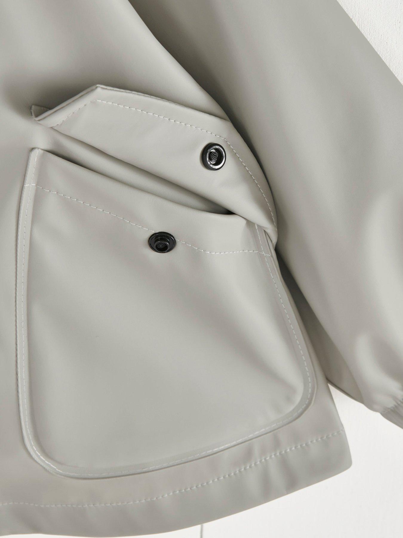 Image 4 of 6 of Grass & Air Infant/ Junior Rainster Jacket - Grey