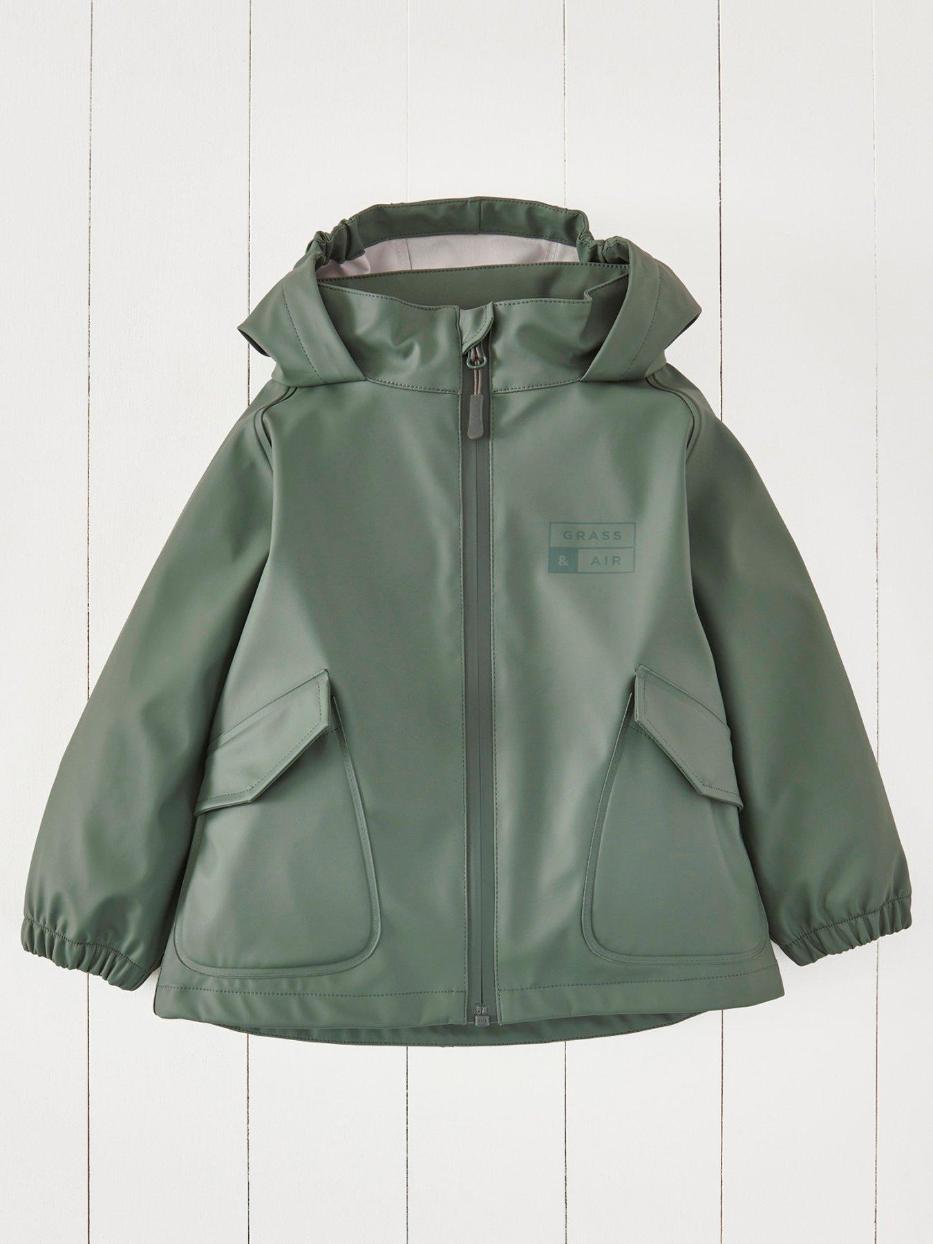 Grass & Air Infant/ Junior Rainster Jacket - Khaki