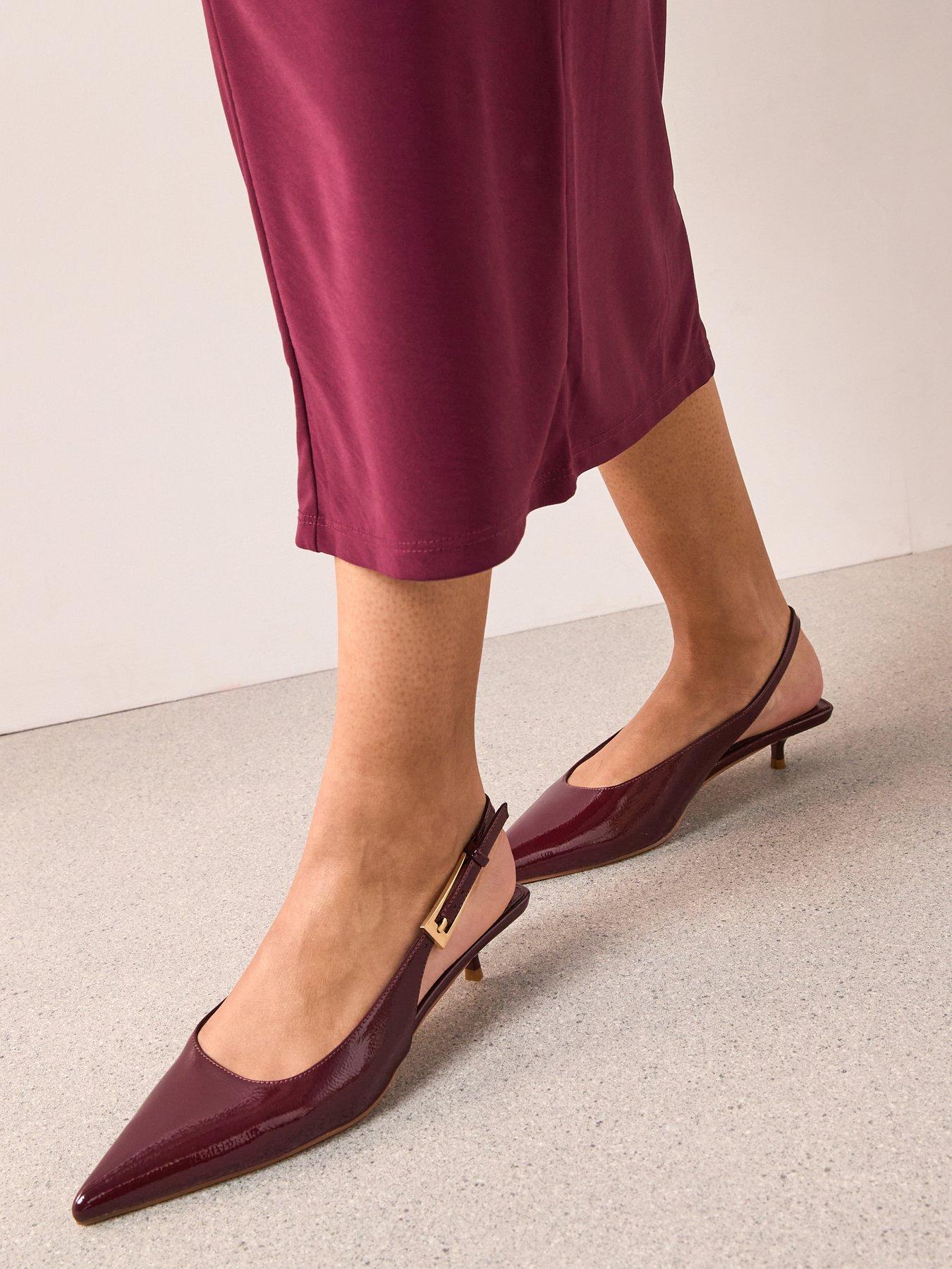 the-very-collection-kitten-heel-sling-back-court-shoe-burgundy-red