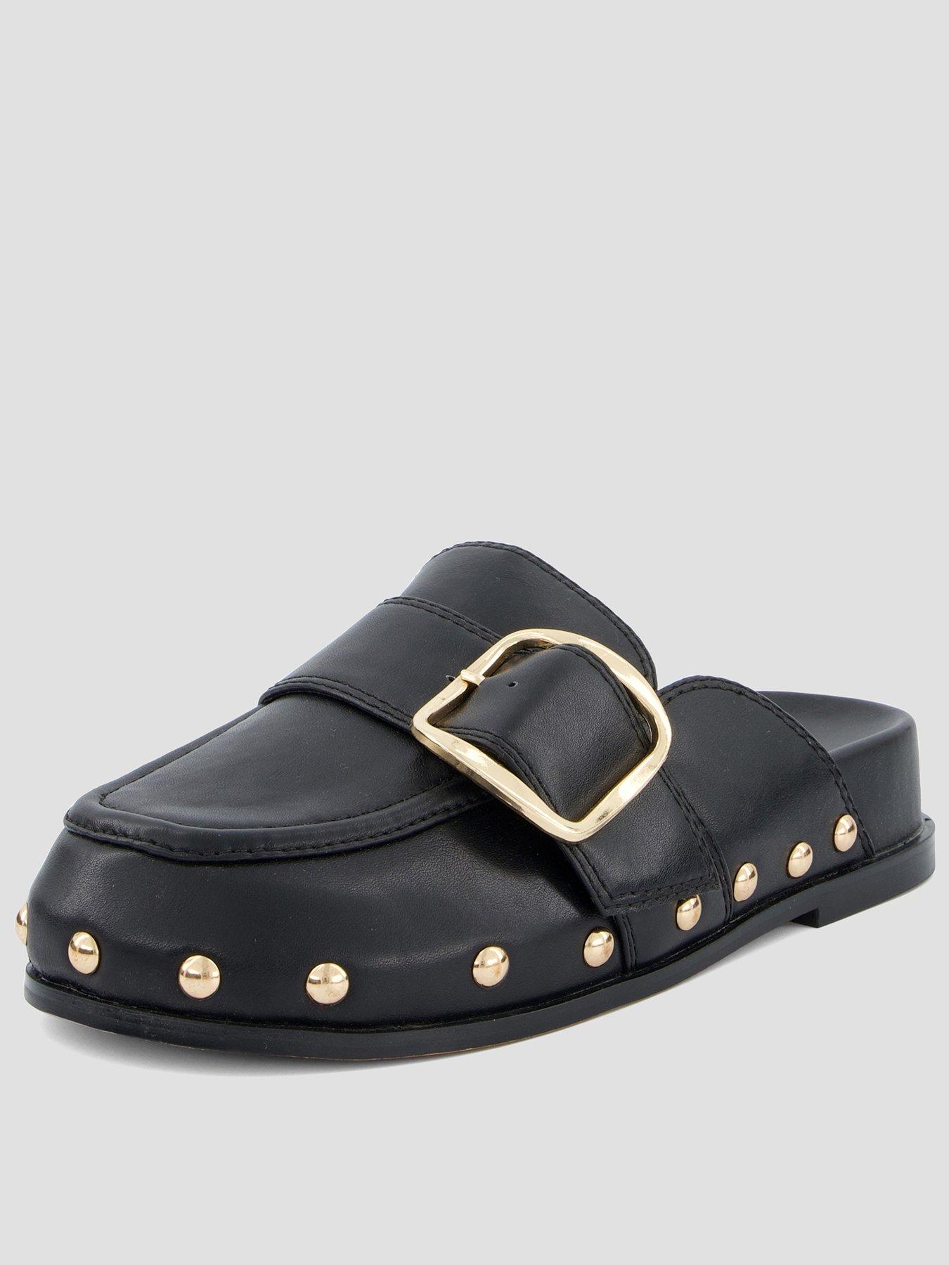 the-very-collection-wide-fit-studded-mule-black
