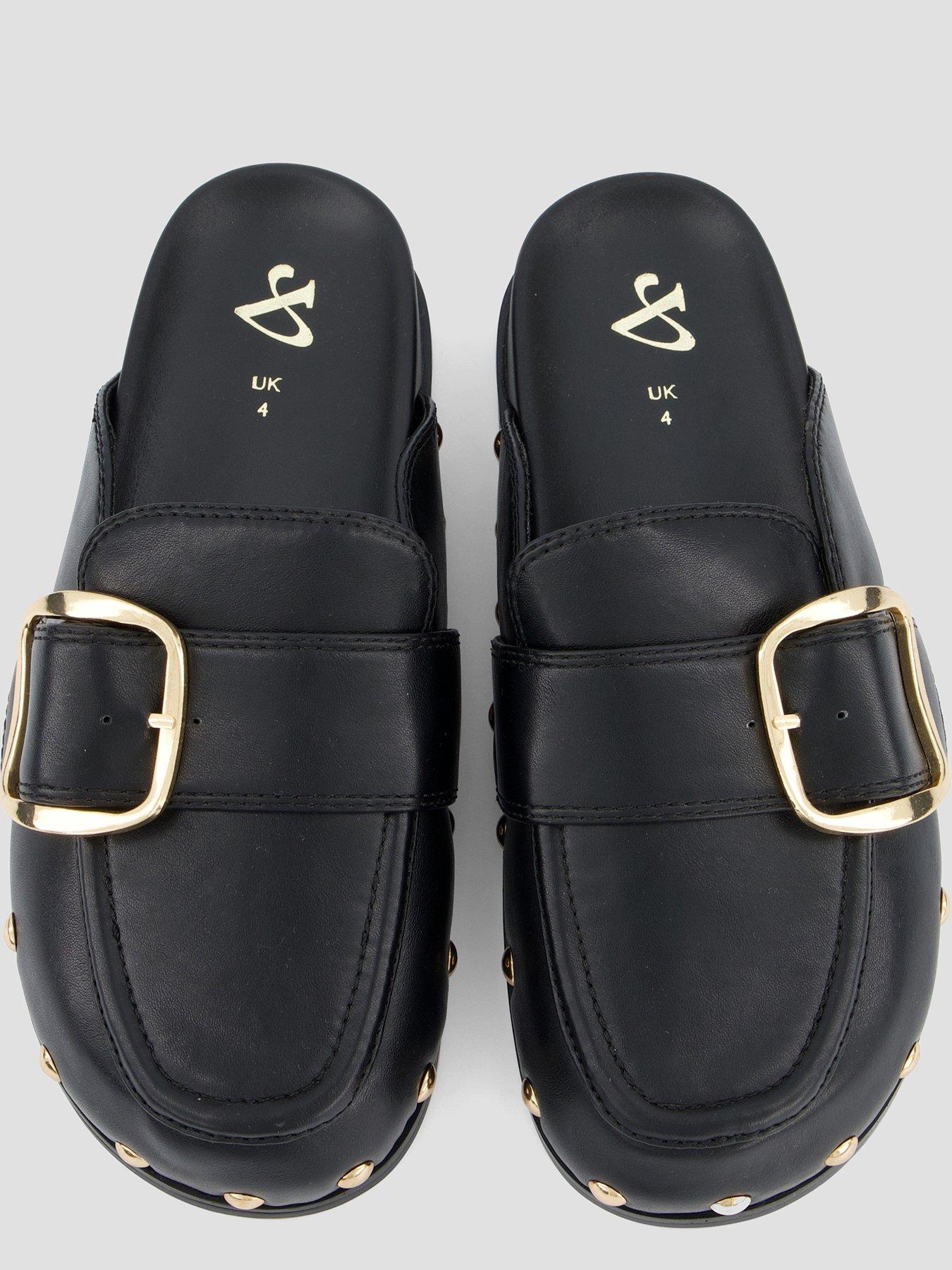 the-very-collection-wide-fit-studded-mule-blackoutfit