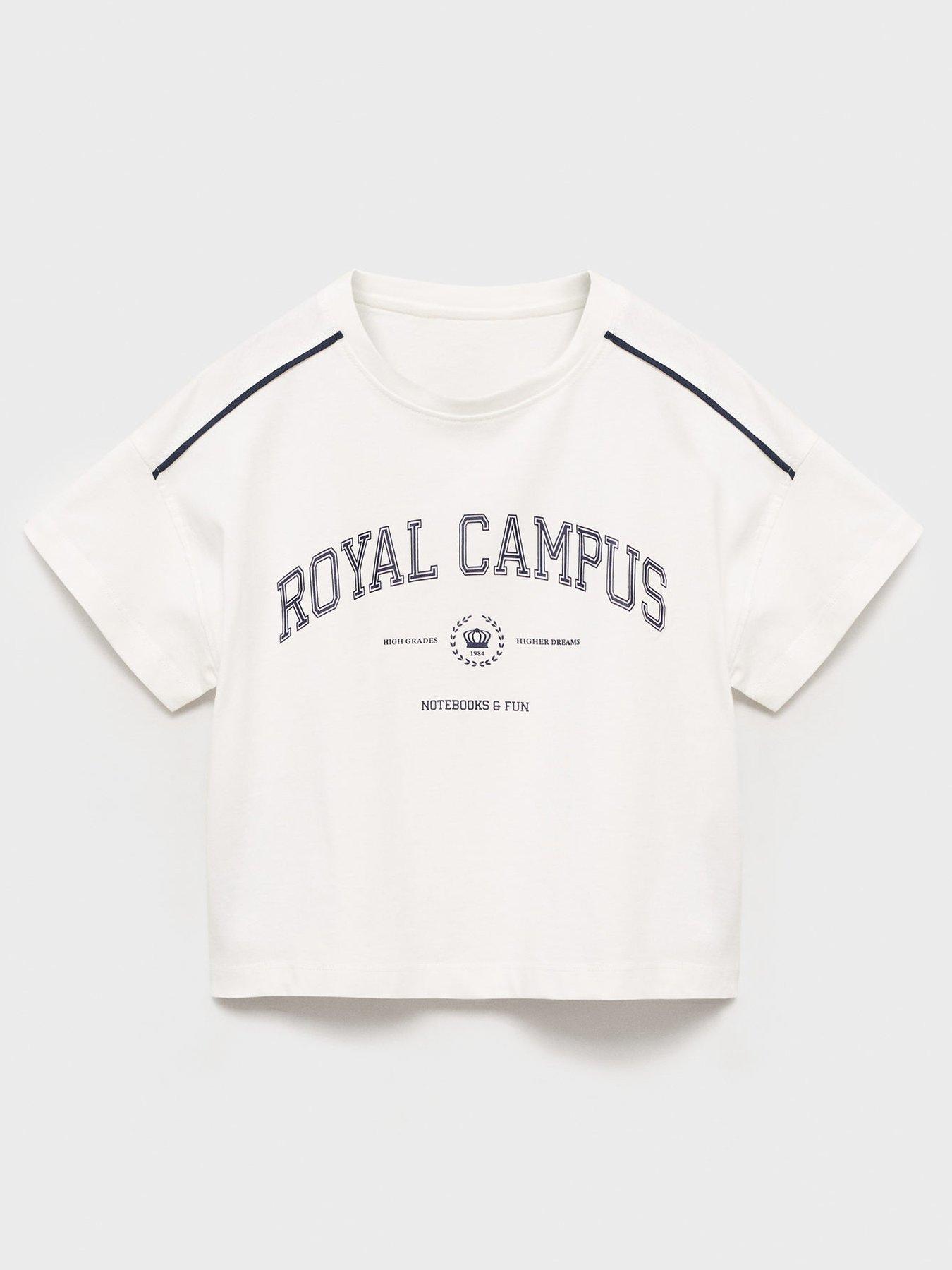 mango-girls-collegiate-short-sleeve-t-shirt-white