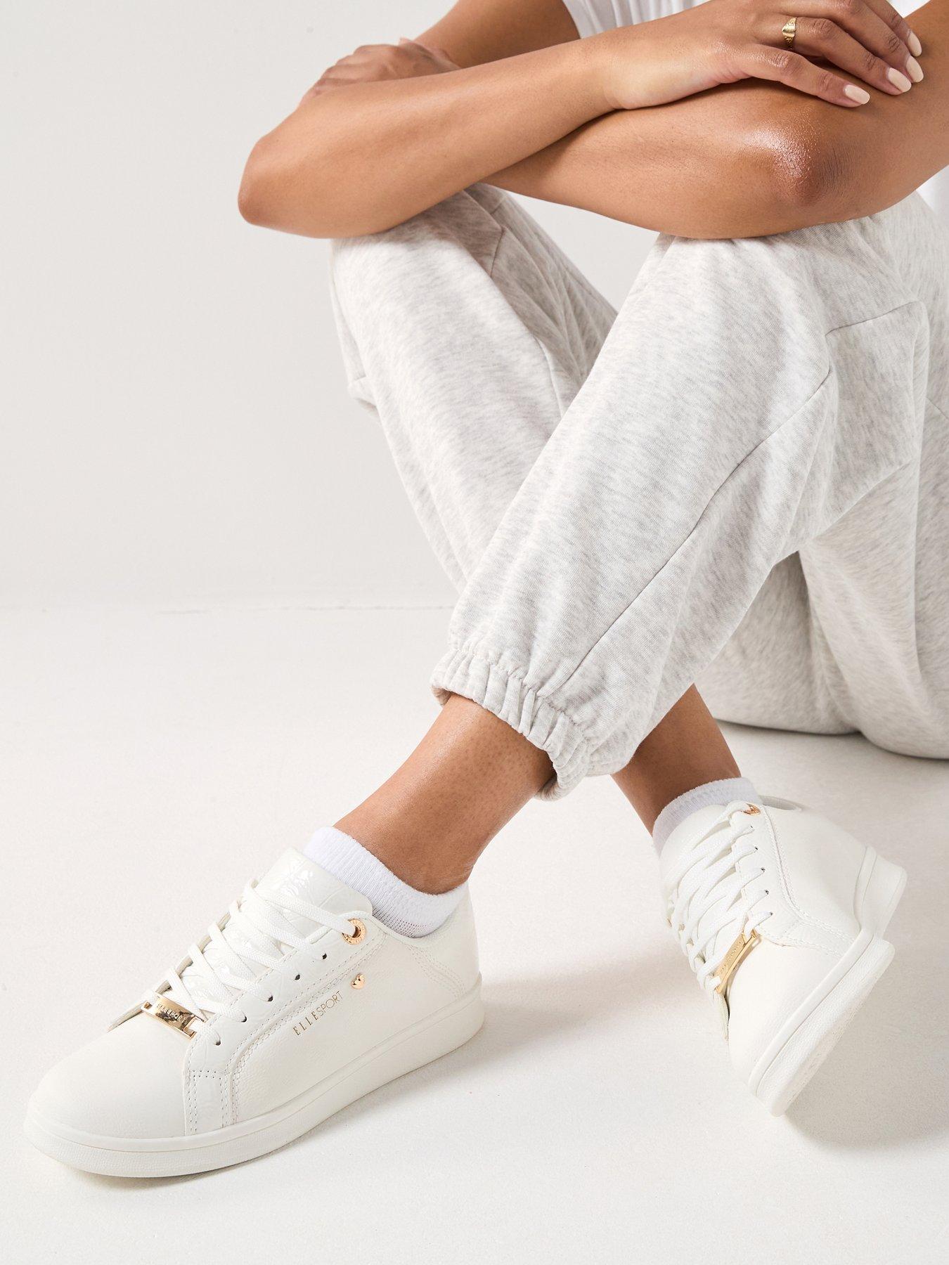 elle-sport-elle-sports-lace-up-trainer-whitefront