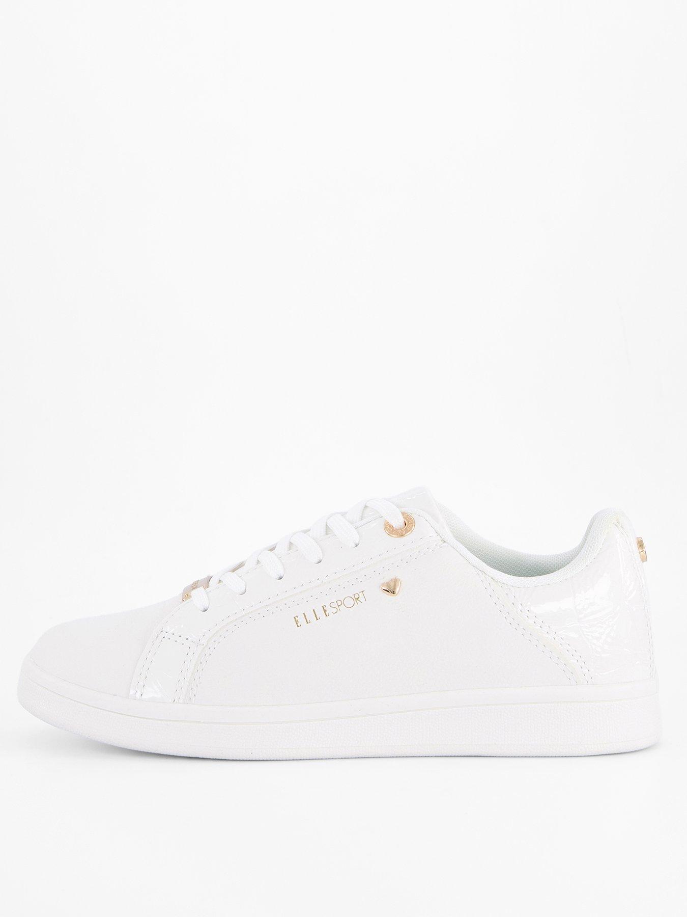 elle-sport-elle-sports-lace-up-trainer-whitestillFront