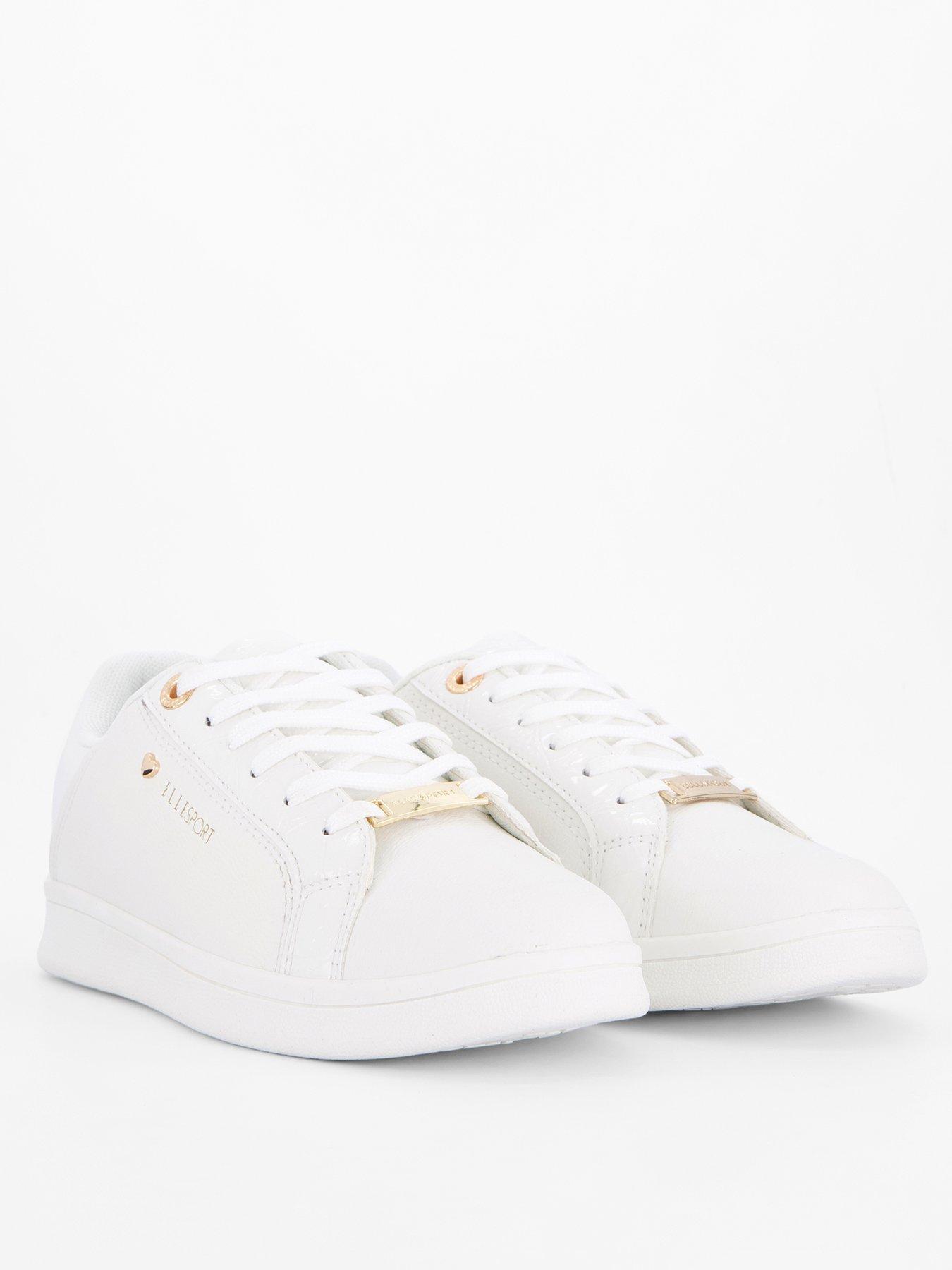 elle-sport-elle-sports-lace-up-trainer-whiteoutfit