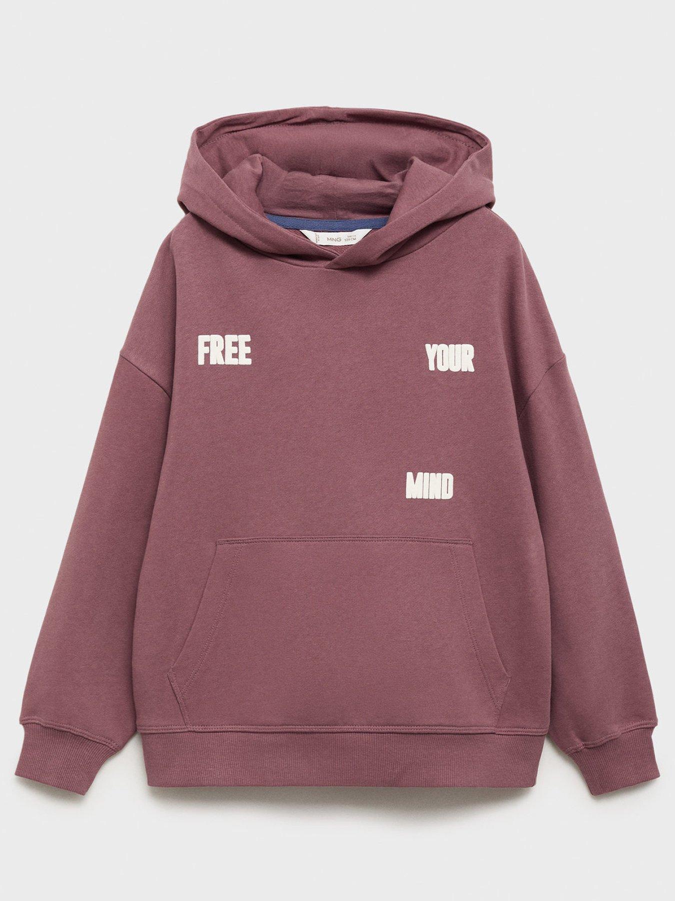 Mango Boys Free Your Mind Hoody - Red