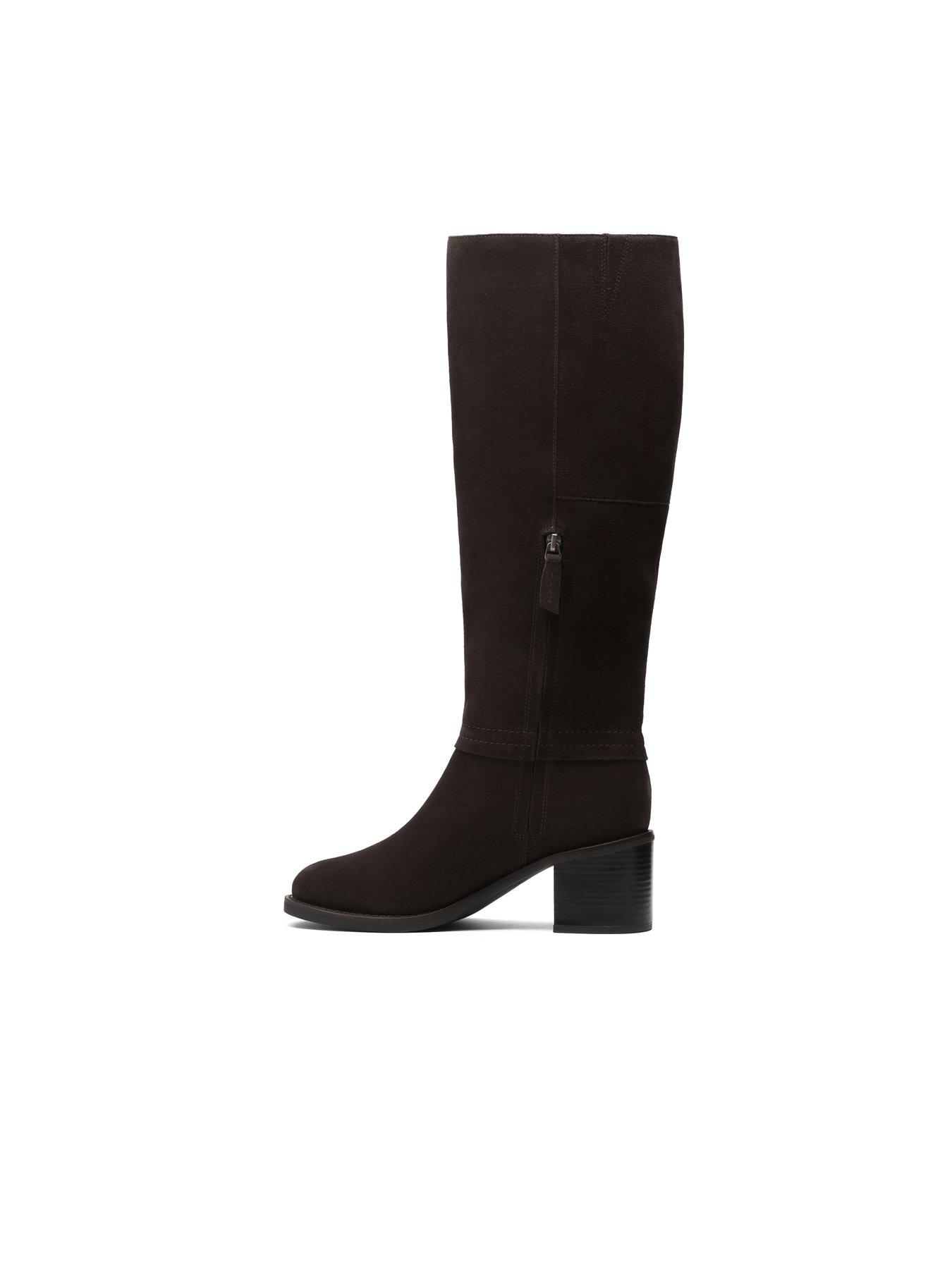 Image 6 of 6 of Clarks Chamberly Hi Knee Boots - Brown