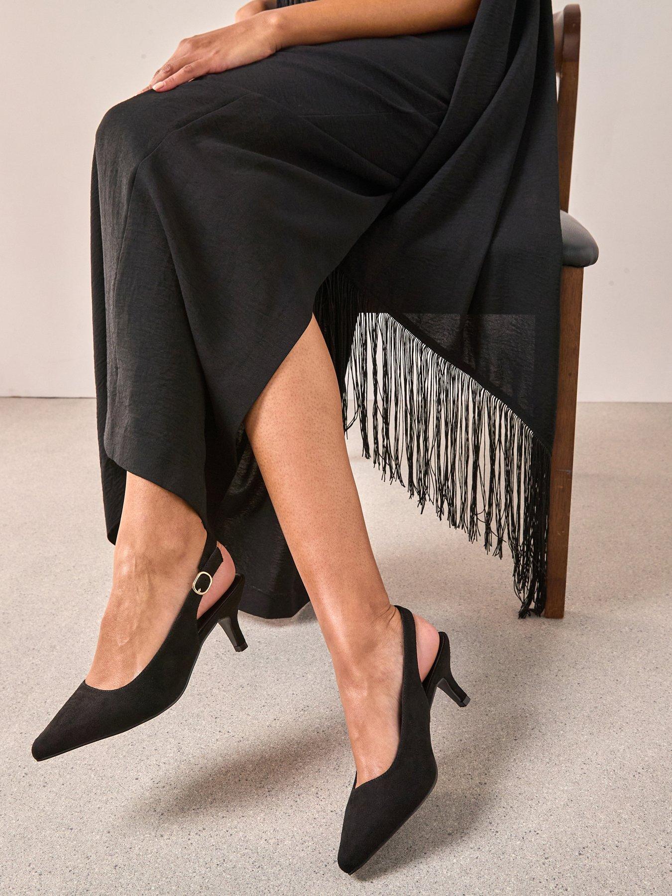 the-very-collection-wide-fit-sling-back-heeled-court-shoes-black