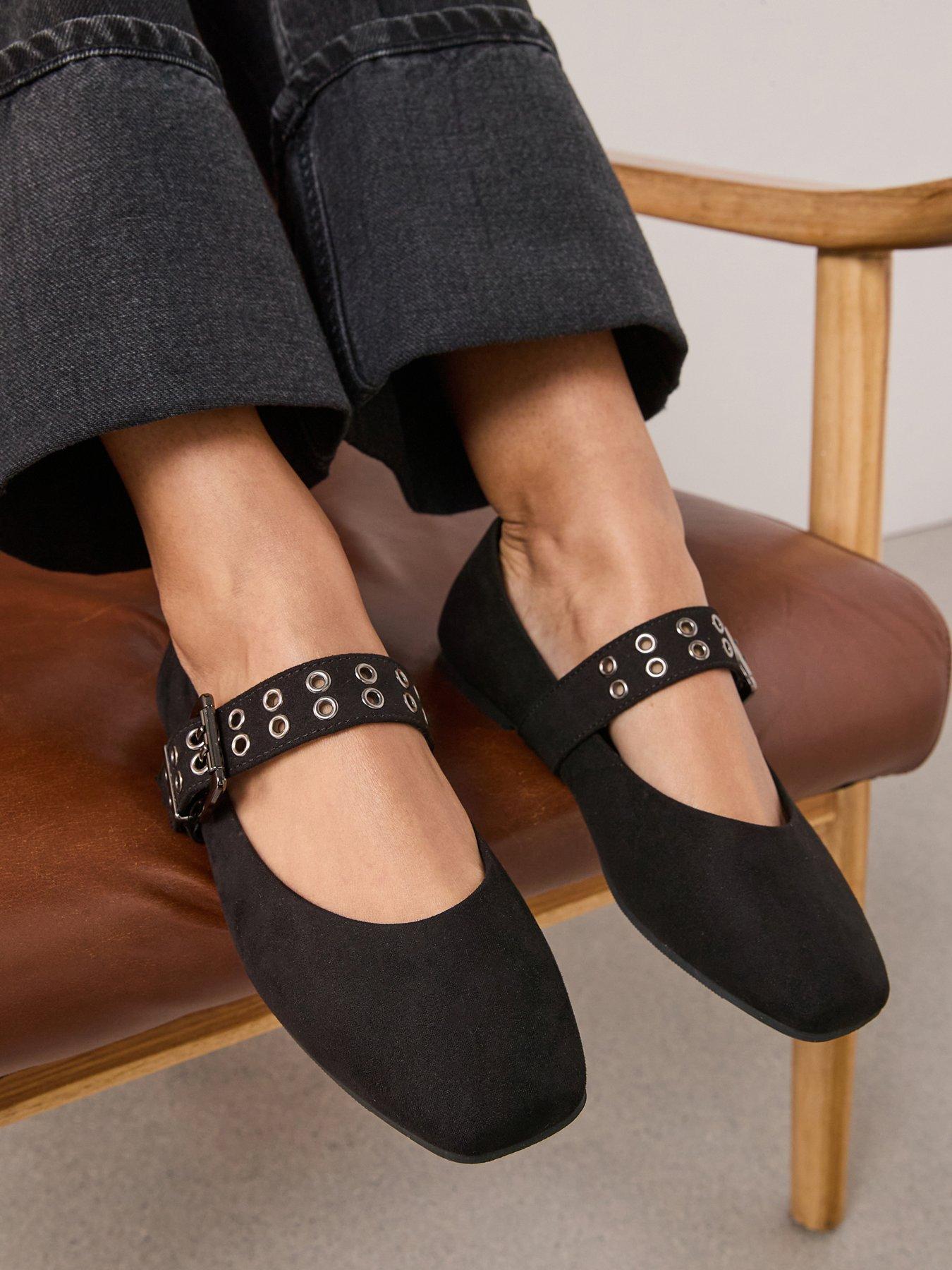 the-very-collection-wide-fit-ballet-flat-blackfront