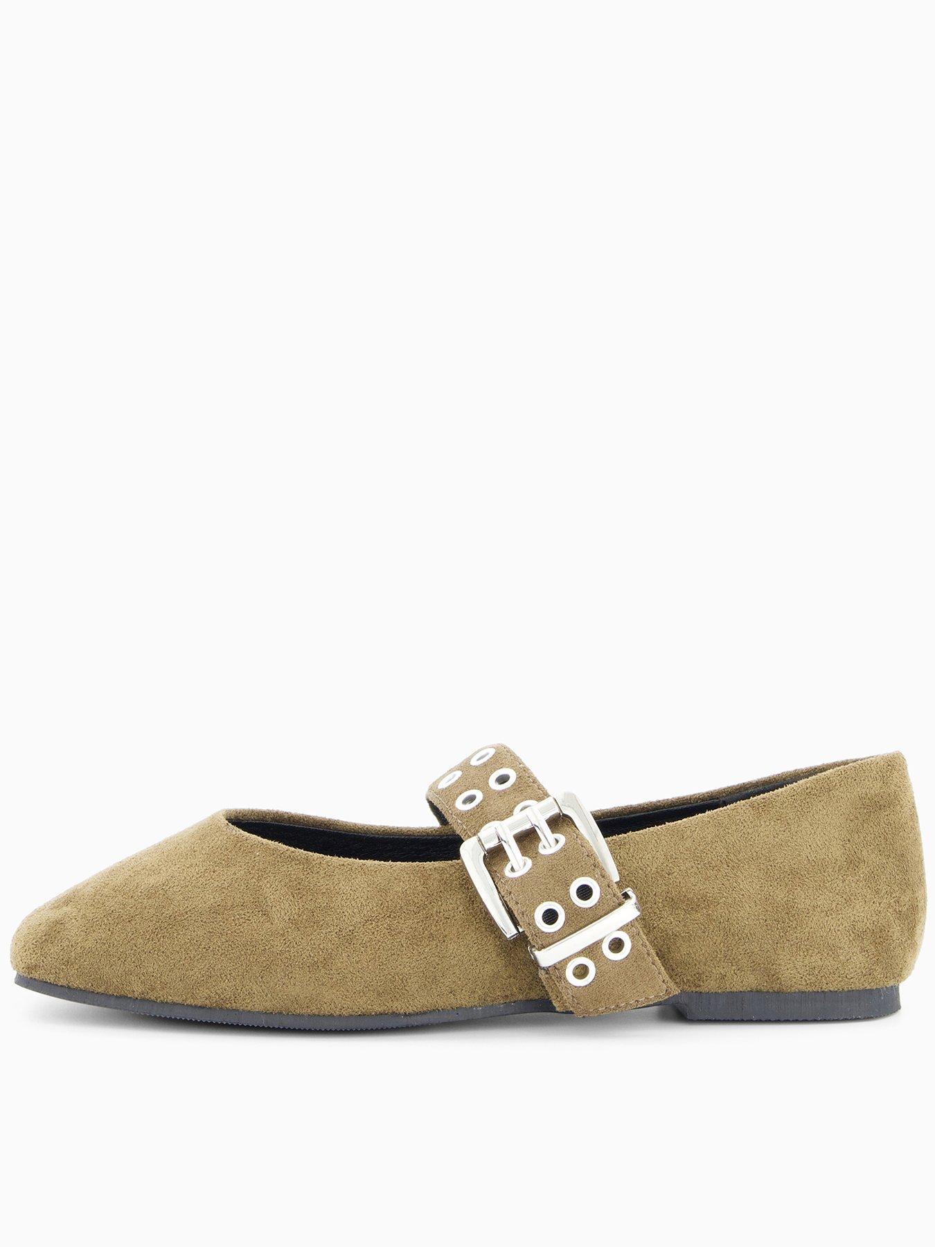 the-very-collection-wide-fit-ballet-flat-khakistillFront