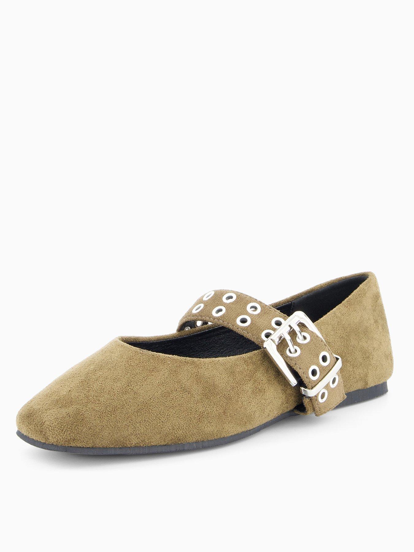 the-very-collection-wide-fit-ballet-flat-khakiback