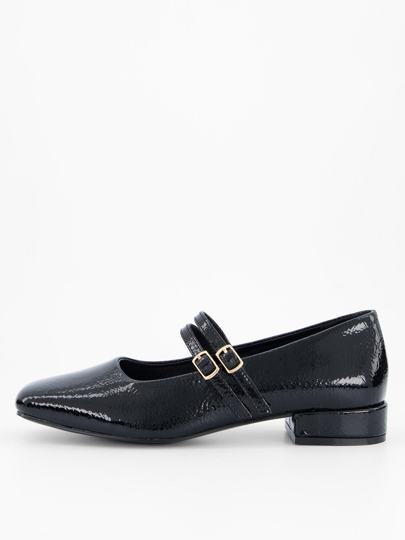 Image 2 of 7 of The Very Collection Extra Wide Fit Mary Jane Shoe - Black