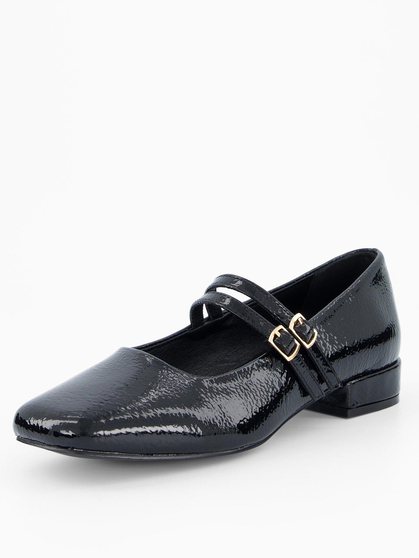 Image 3 of 7 of The Very Collection Extra Wide Fit Mary Jane Shoe - Black
