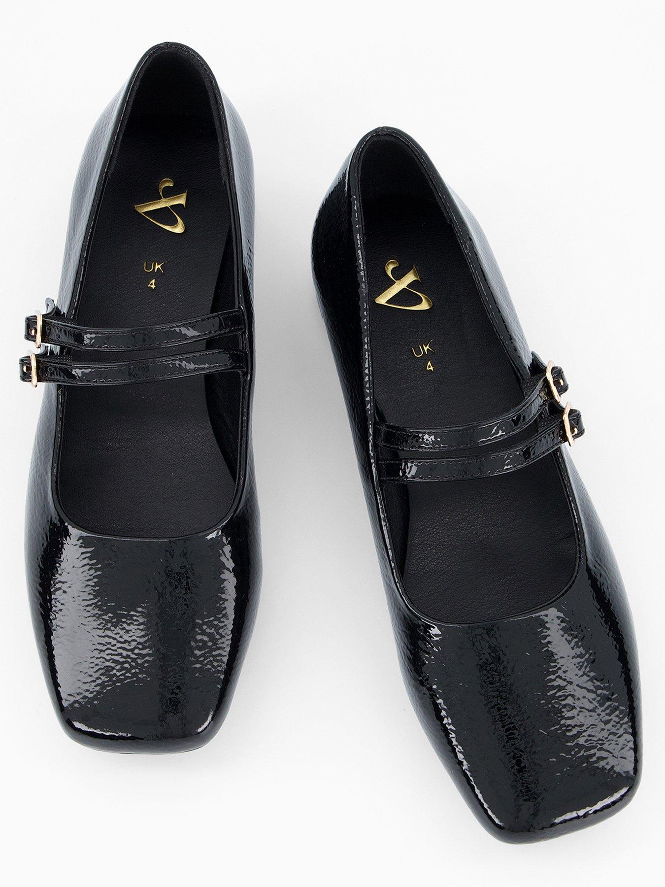 Image 4 of 7 of The Very Collection Extra Wide Fit Mary Jane Shoe - Black