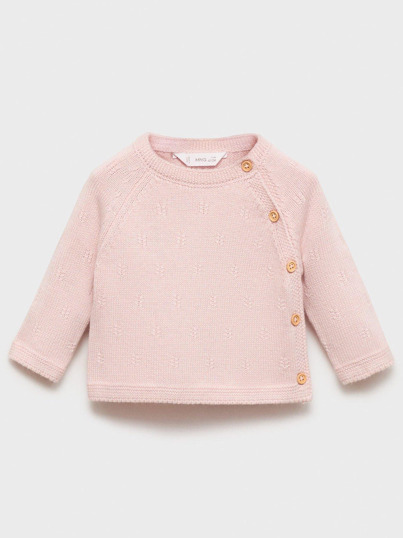 mango-baby-girls-knitted-co-ord-jumper-light-pink