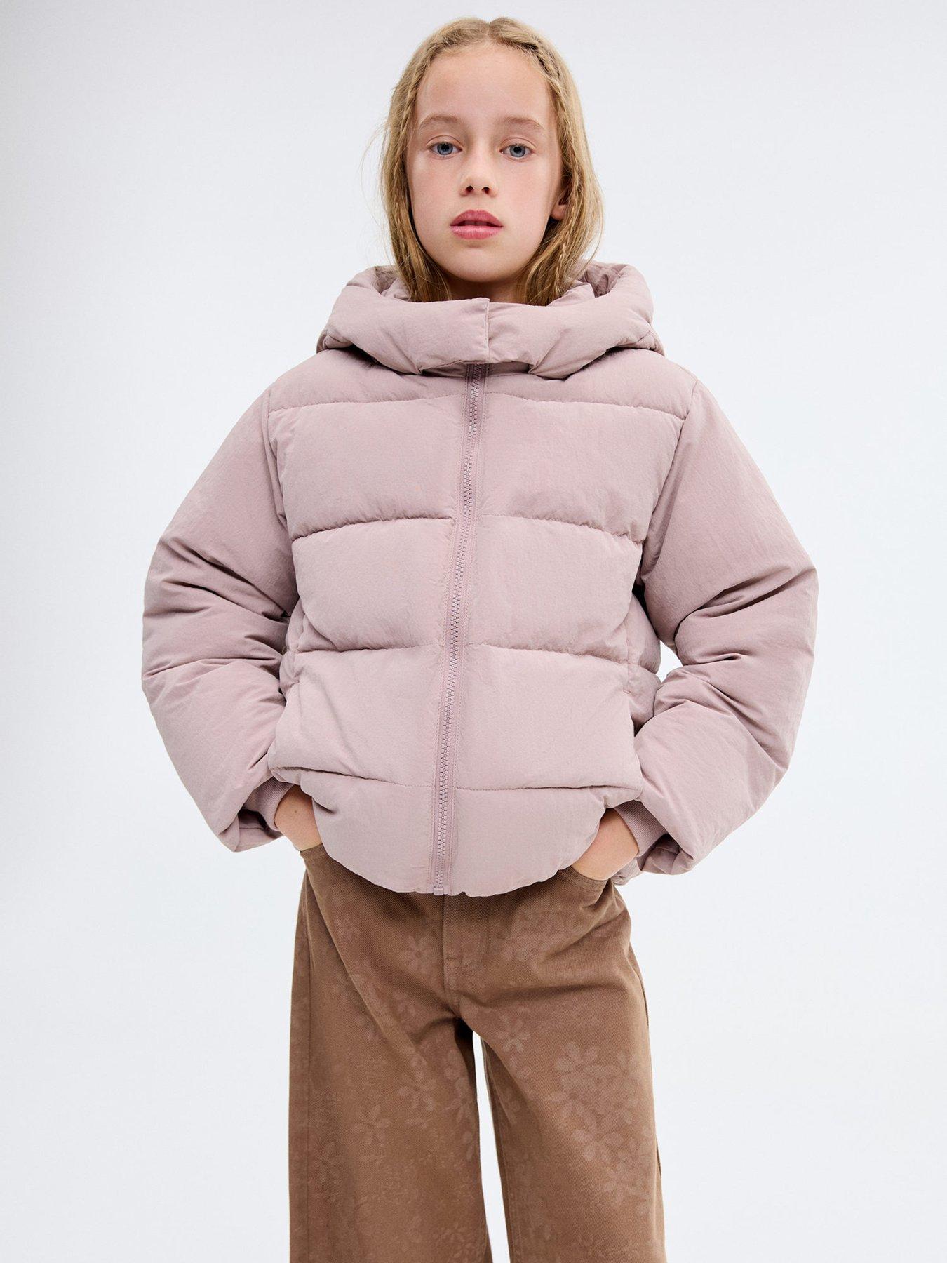 mango-girls-padded-coat-pink