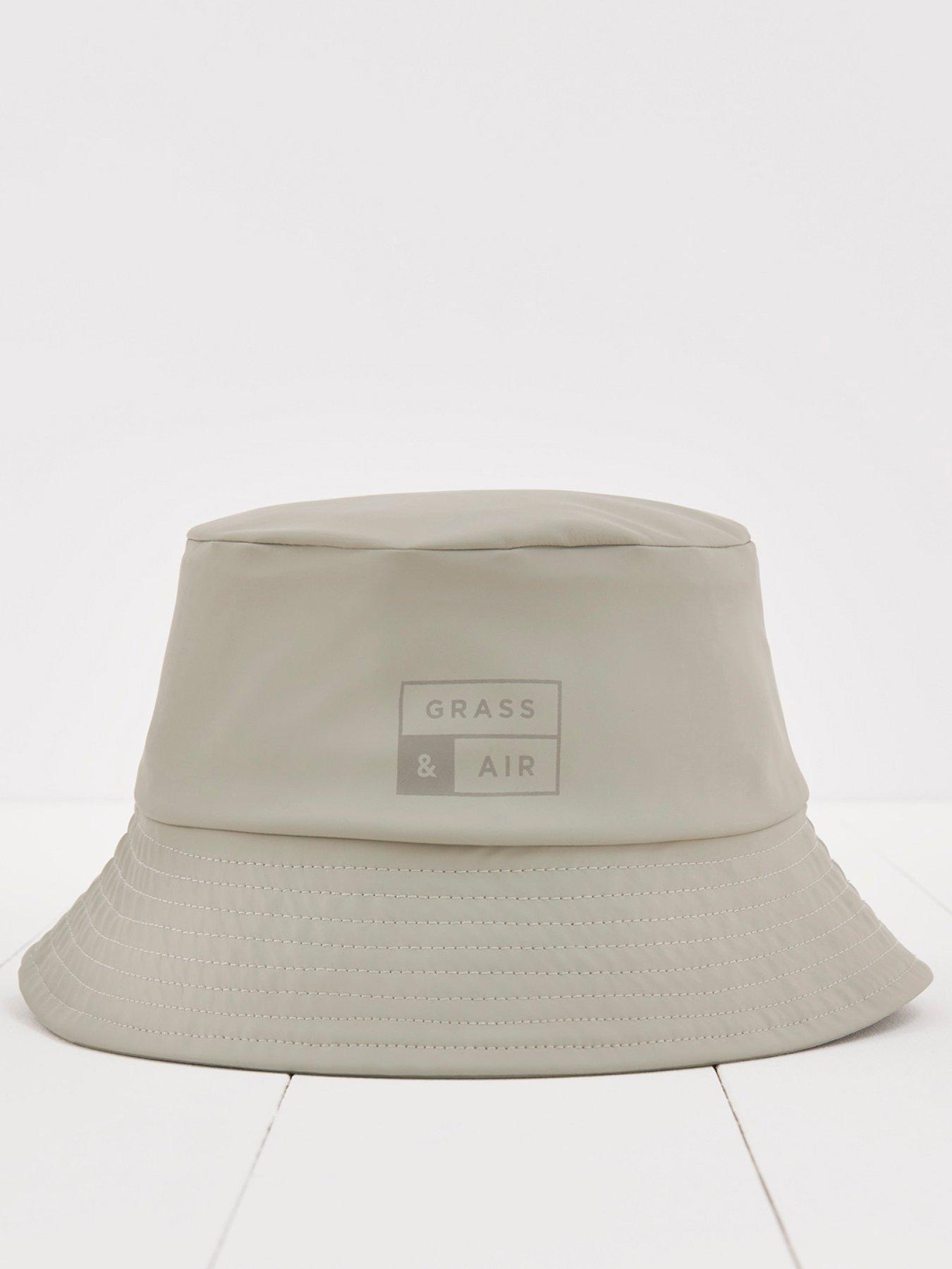 Image 2 of 4 of Grass & Air Infant/ Junior Pu Bucket Hat - Grey