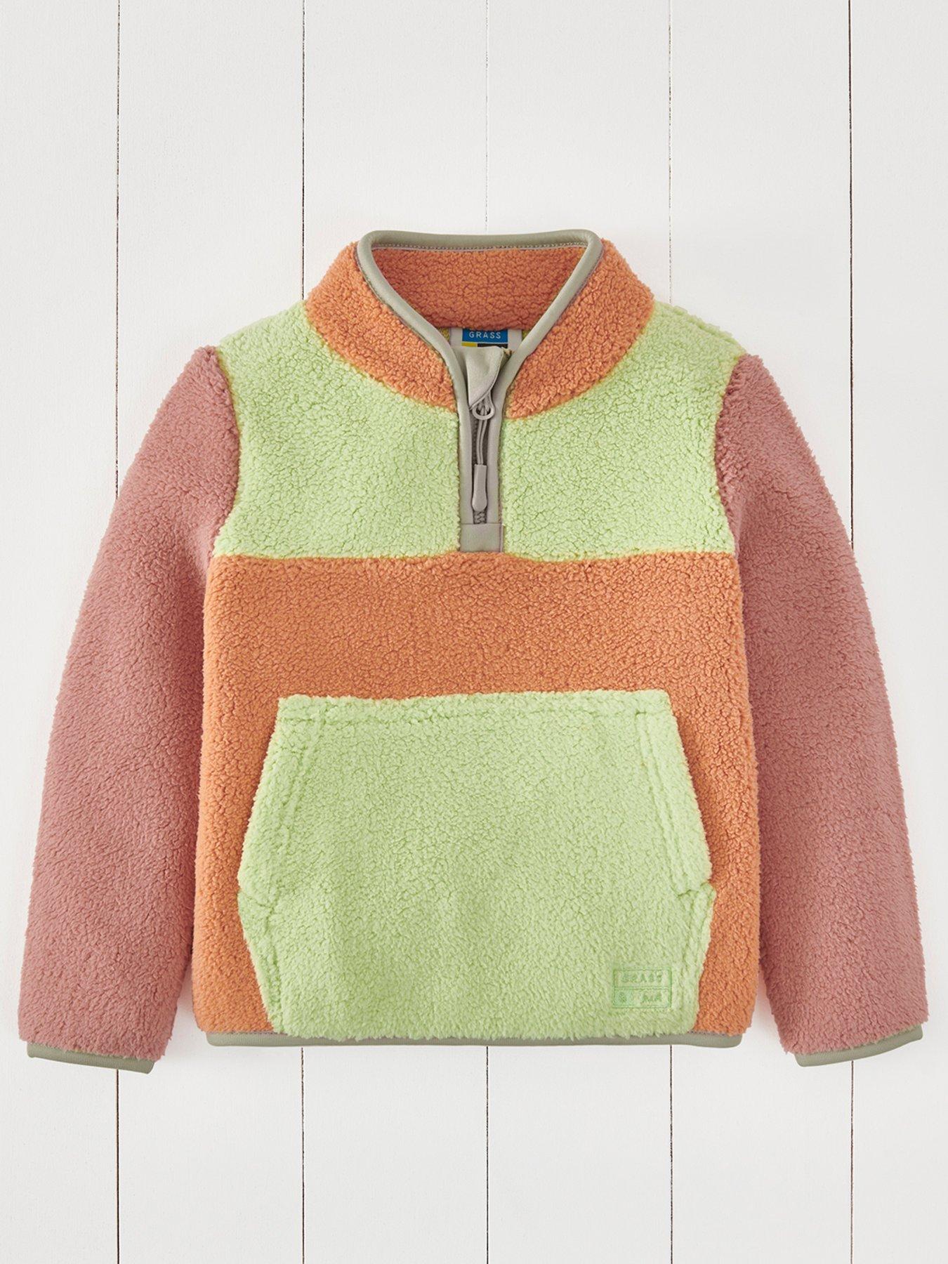 grass-air-infant-junior-14-zip-borg-jumper-multistillFront
