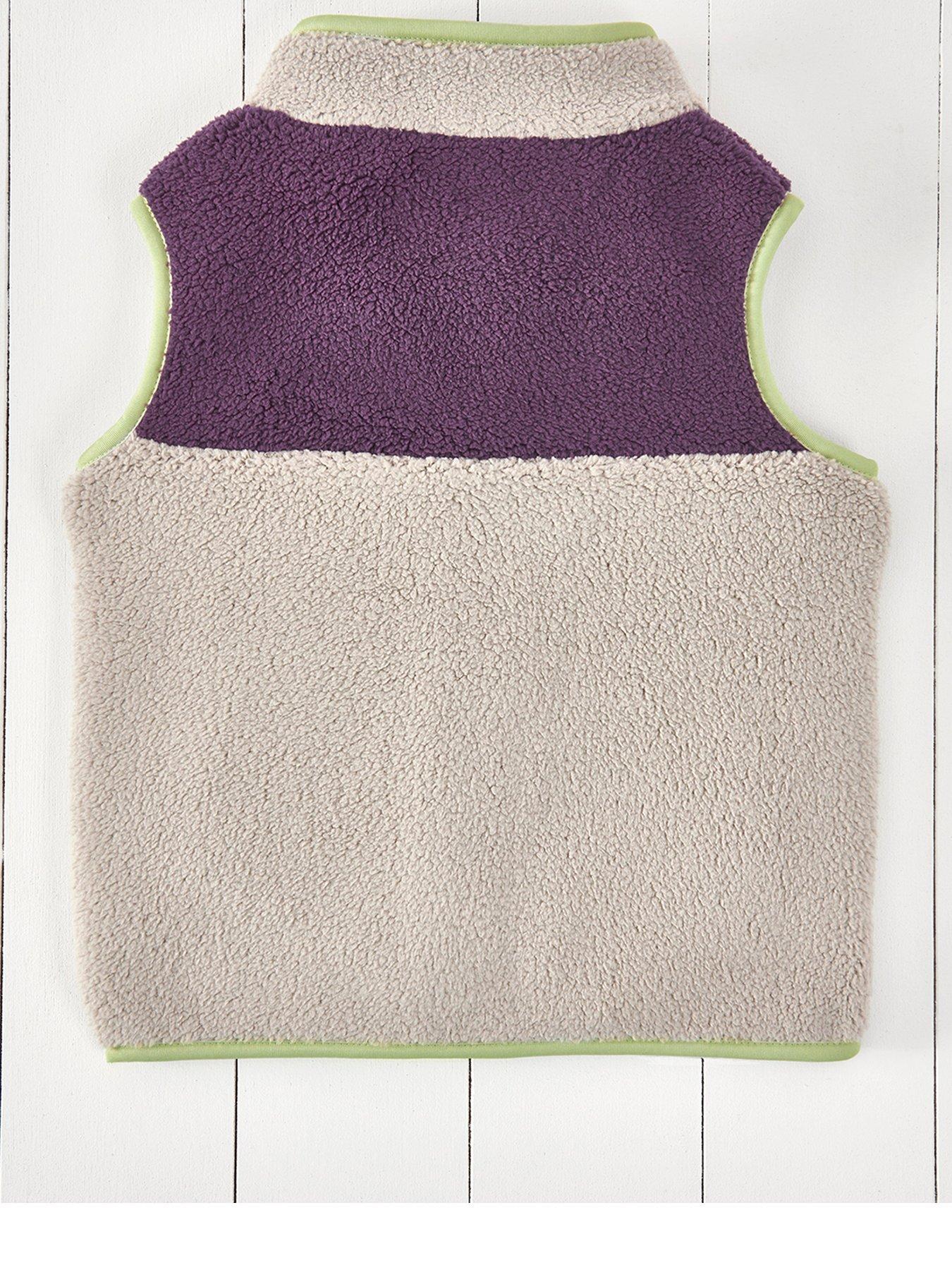 Image 3 of 4 of Grass & Air Infant/ Junior Borg Gilet - Multi