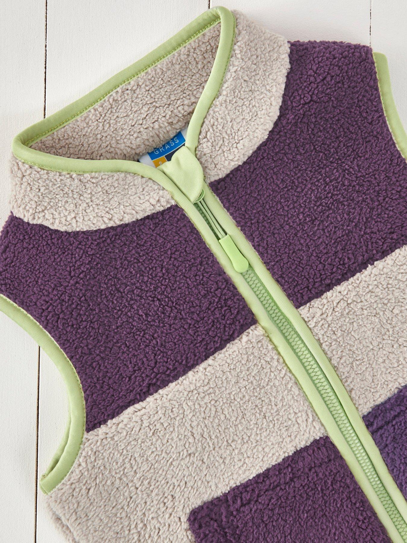 Image 4 of 4 of Grass & Air Infant/ Junior Borg Gilet - Multi
