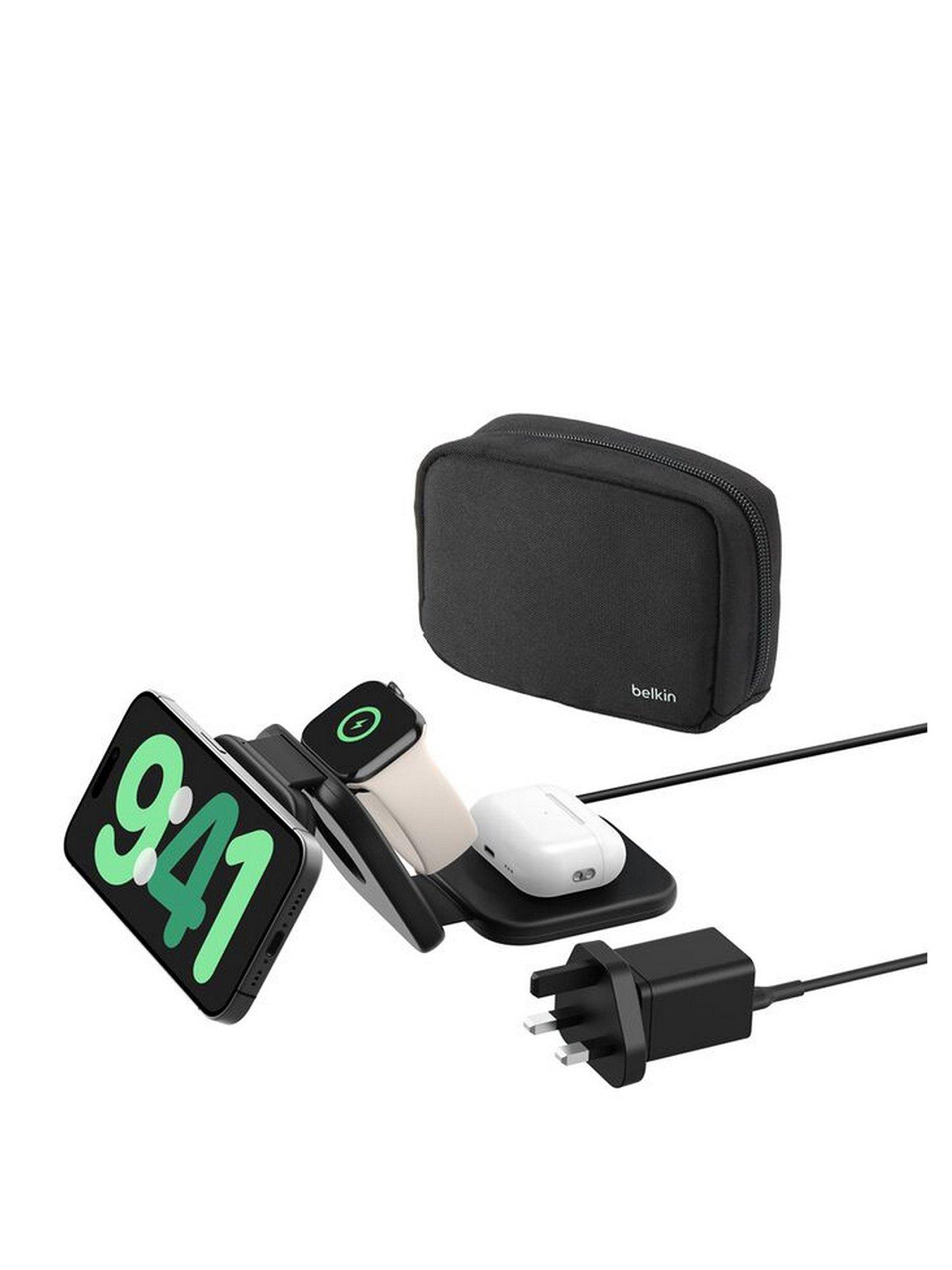 Belkin Belkin Boost Charge Pro 3 In 1 Folding Travel Wireless Charging Pad With Qi2 Magnetic 15W