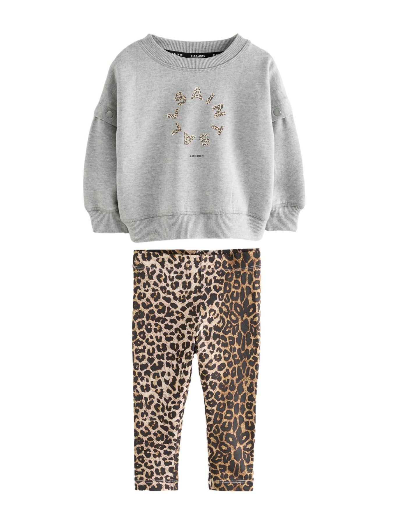 smallsaints-girls-button-sweat-top-set-multidetail