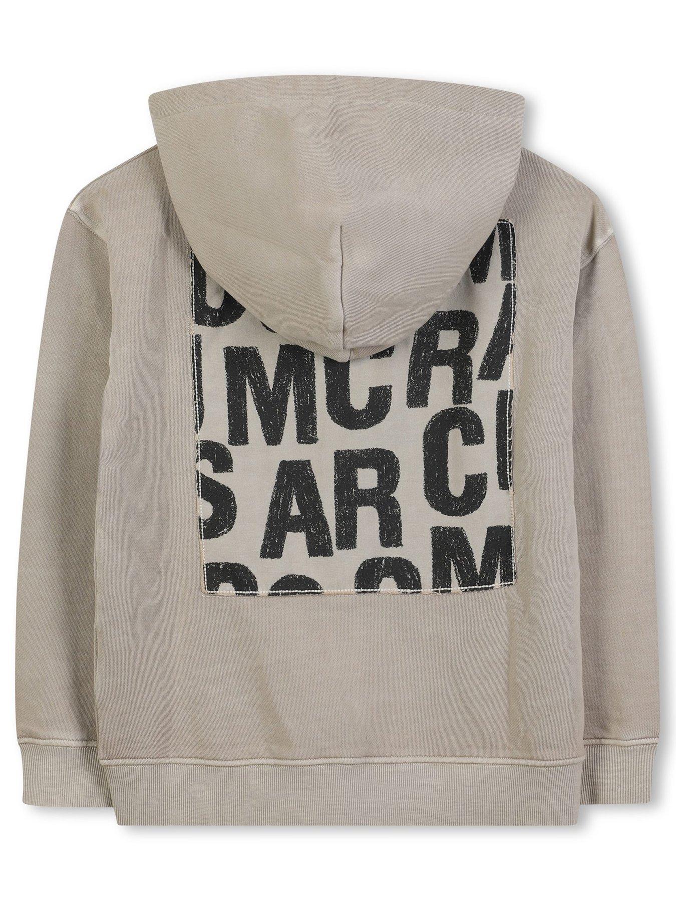 Image 3 of 5 of MARC JACOBS Boys Zip Through Hoodie - Beige