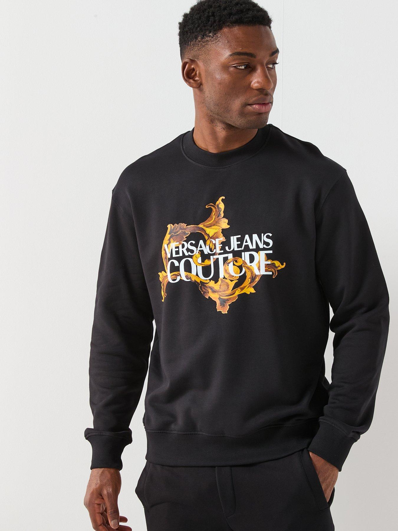 versace-jeans-couture-barocco-institutional-logo-crew-sweatshirt-blackfront