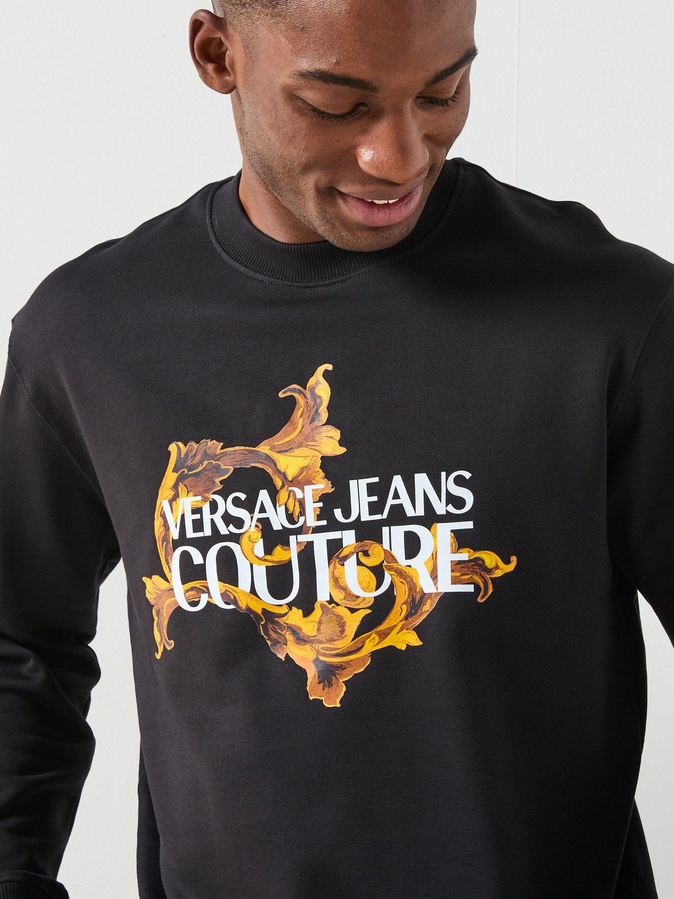 versace-jeans-couture-barocco-institutional-logo-crew-sweatshirt-blackoutfit