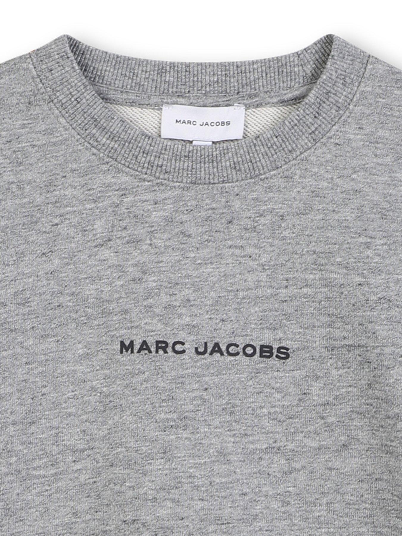 Image 5 of 5 of MARC JACOBS Boys Backpack Print Sweatshirt - Grey