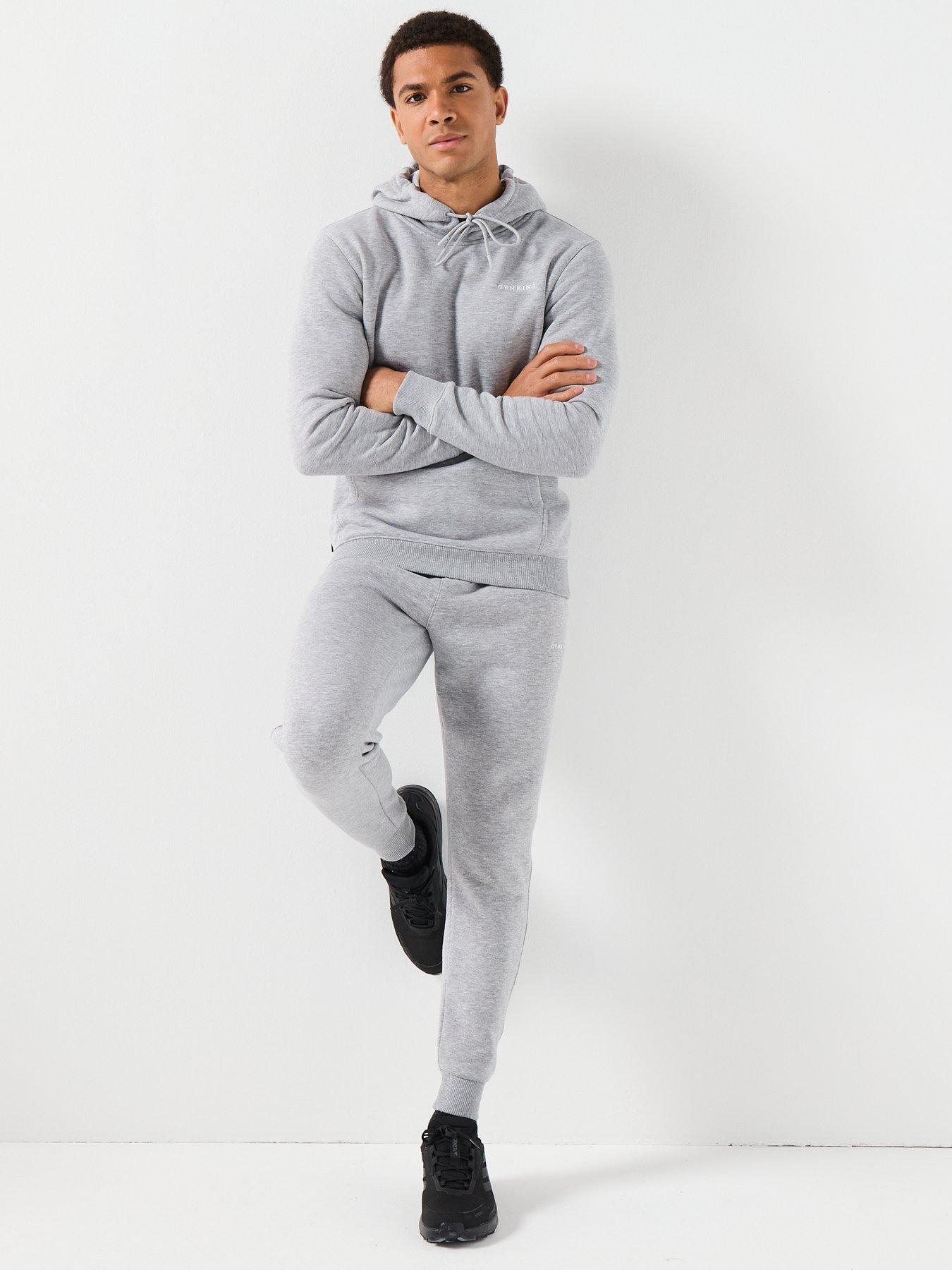 Image 3 of 6 of Gym King Mens Fundamental Linear Jogger - White