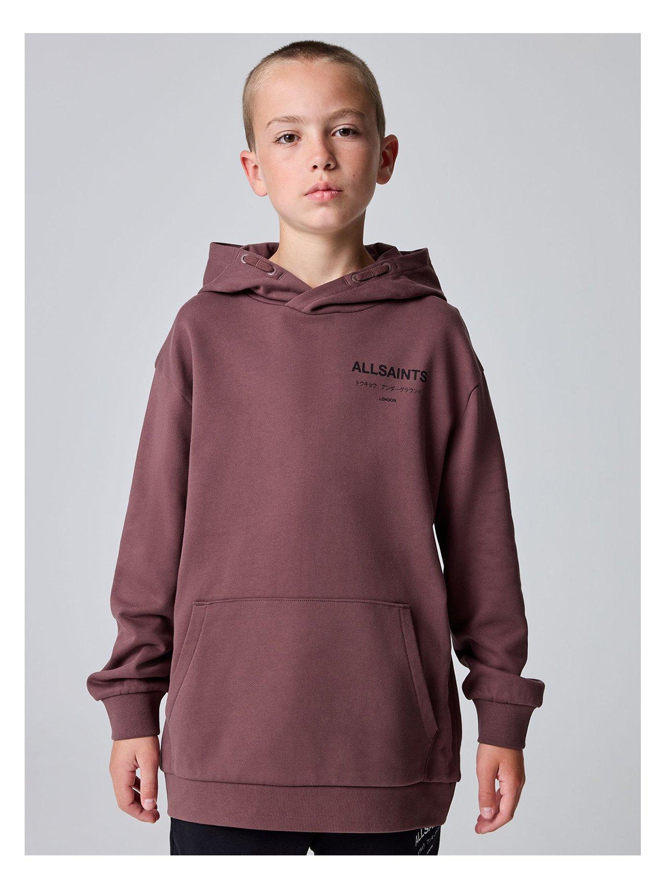 smALLSAINTS Boys Underground Hoodie - Brown