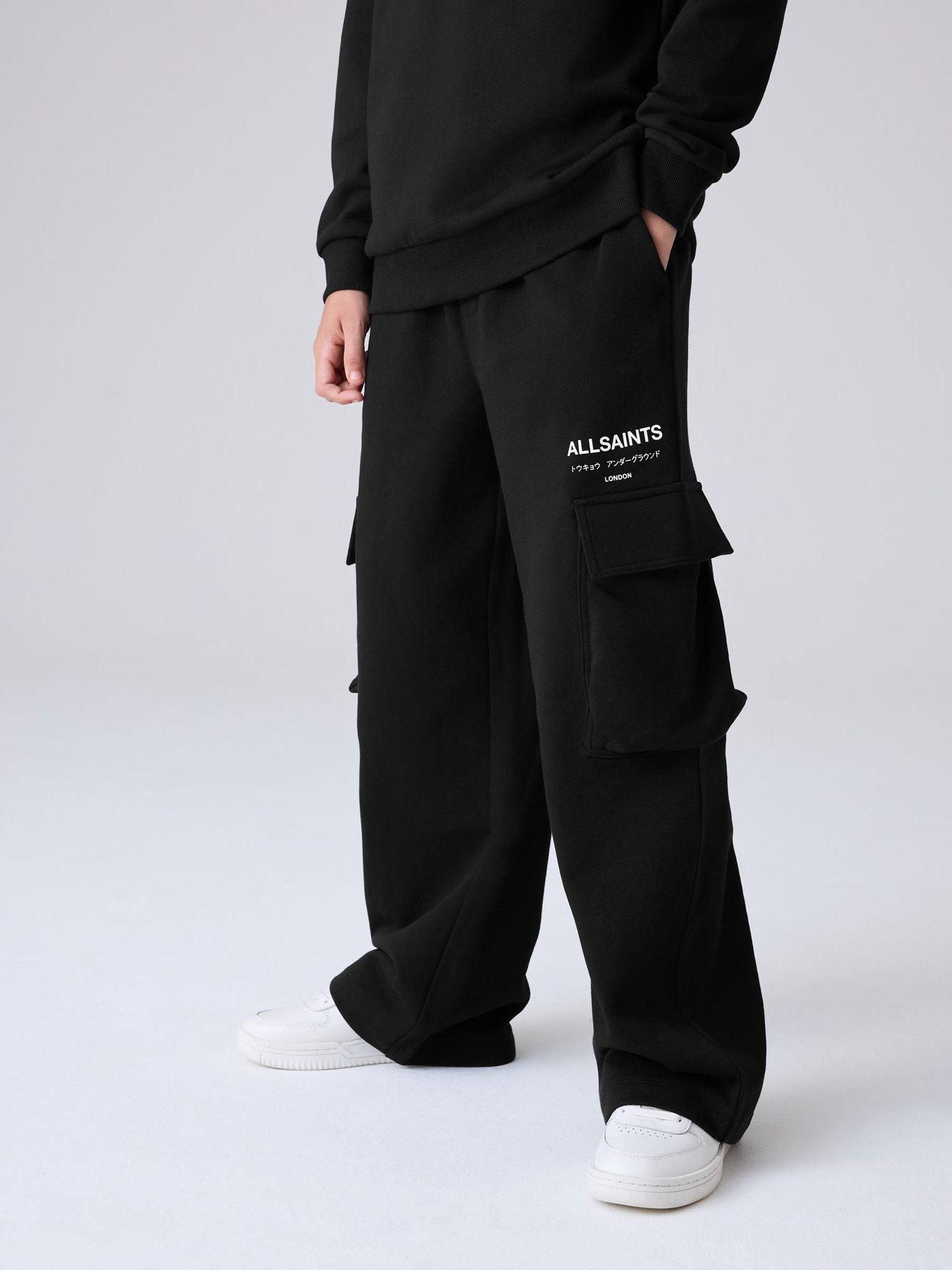 smallsaints-boys-logo-cargo-joggers-black