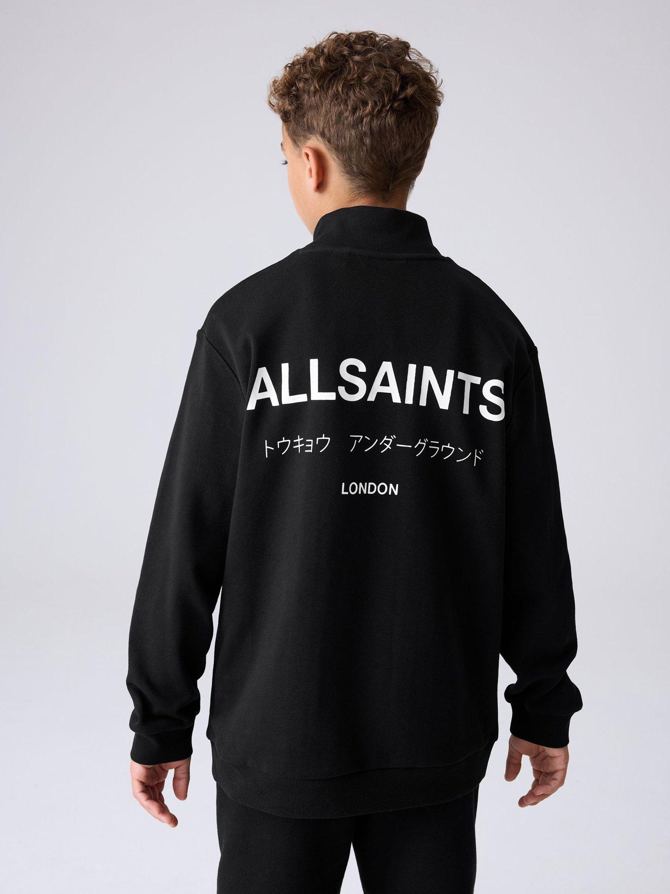 smallsaints-boys-underground-half-zip-sweat-top-blackstillFront