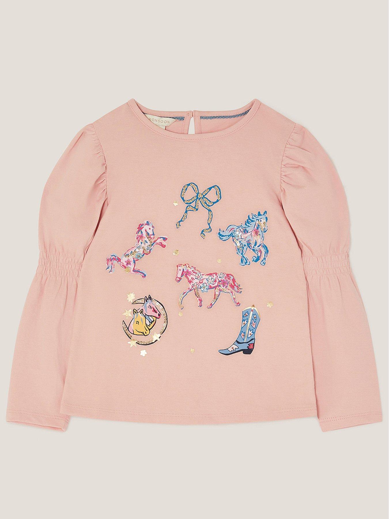 monsoon-girls-unicorn-horse-print-tshirt-pinkoutfit