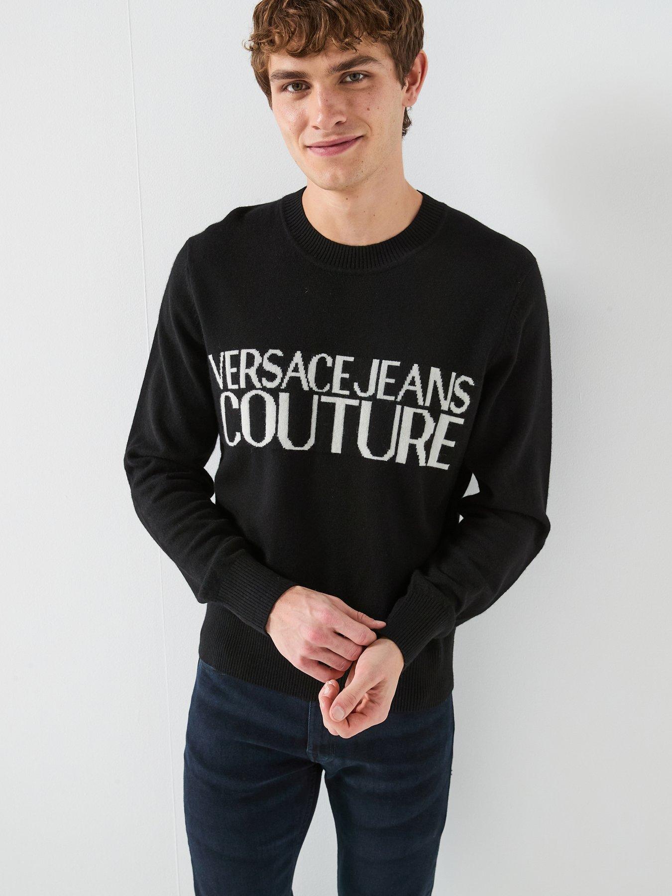 versace-jeans-couture-large-logo-knitted-jumper-black