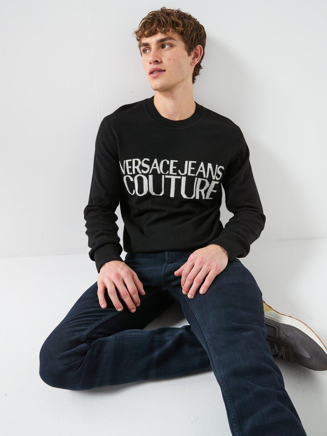versace-jeans-couture-large-logo-knitted-jumper-blackoutfit