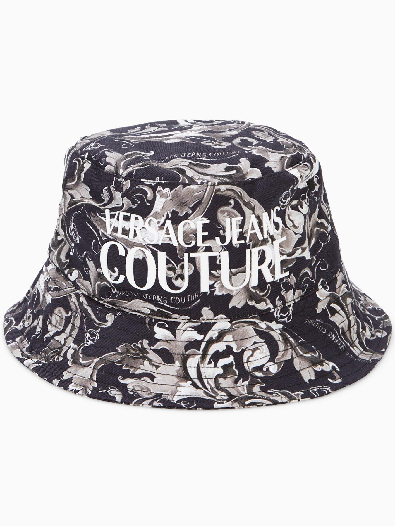 Image 1 of 3 of Versace Jeans Couture Bucket Hat - Black