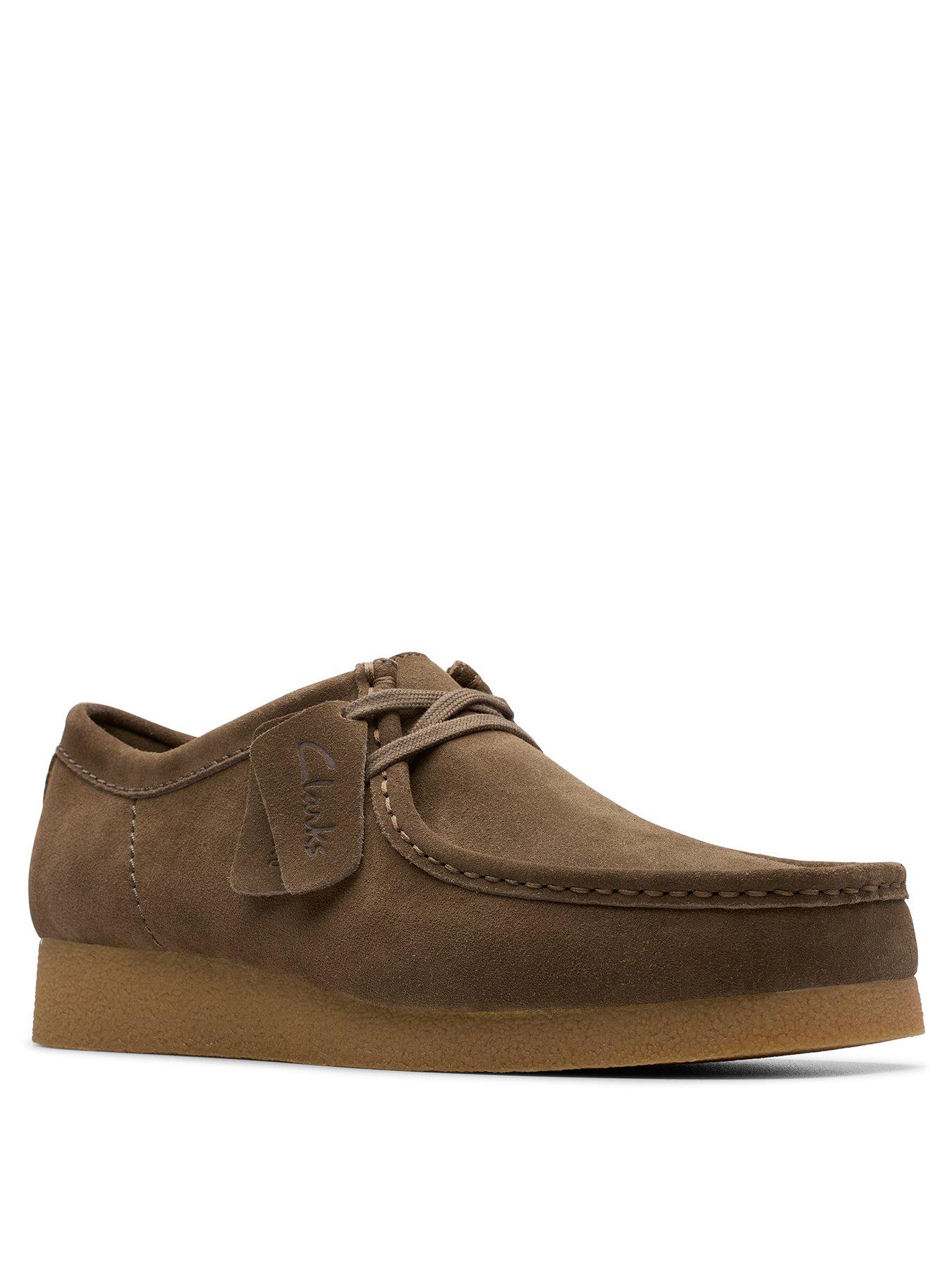 Image 2 of 7 of Clarks Wallabee Evo Suede Lace Up Shoes - Brown
