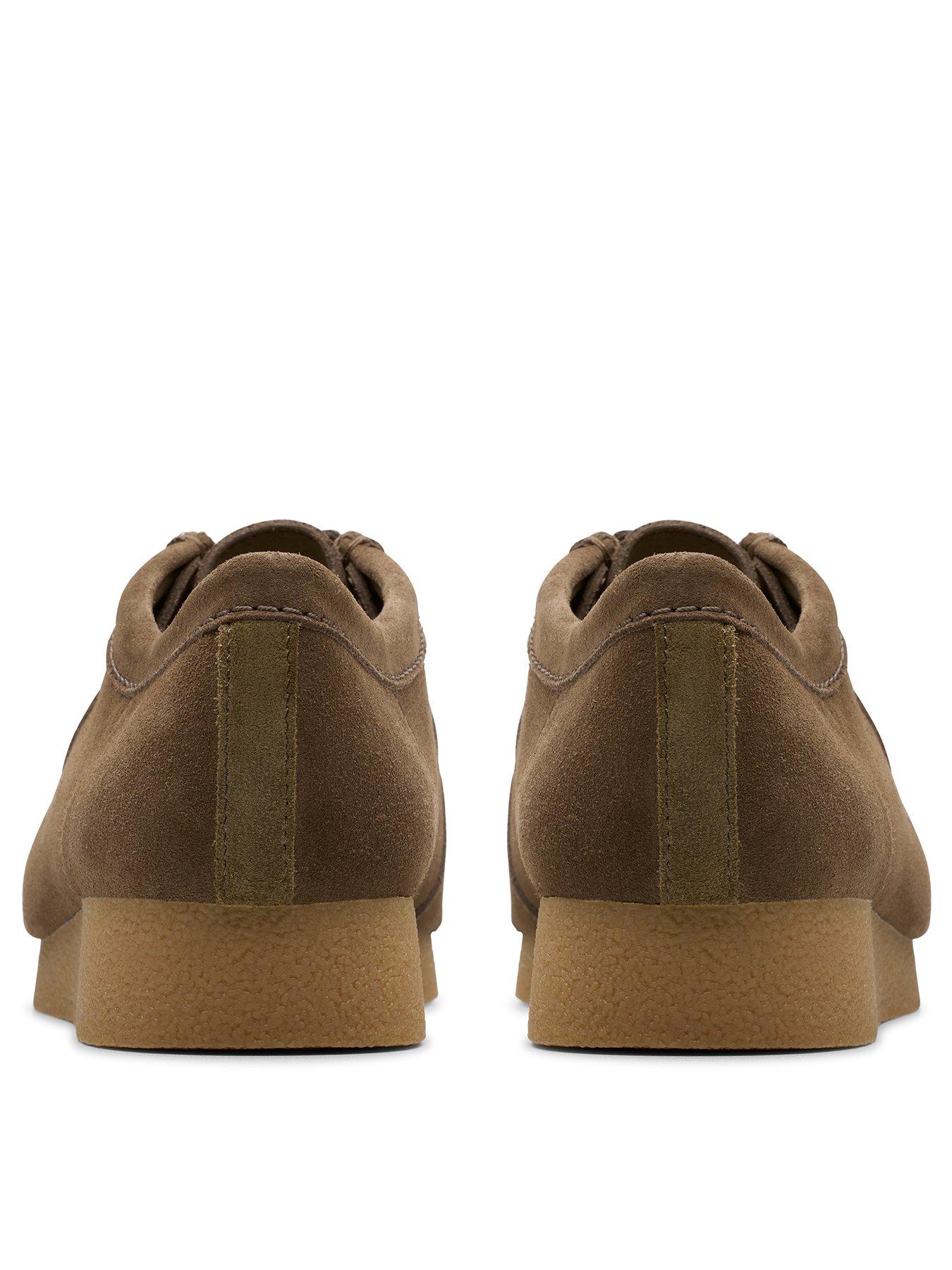 Image 3 of 7 of Clarks Wallabee Evo Suede Lace Up Shoes - Brown
