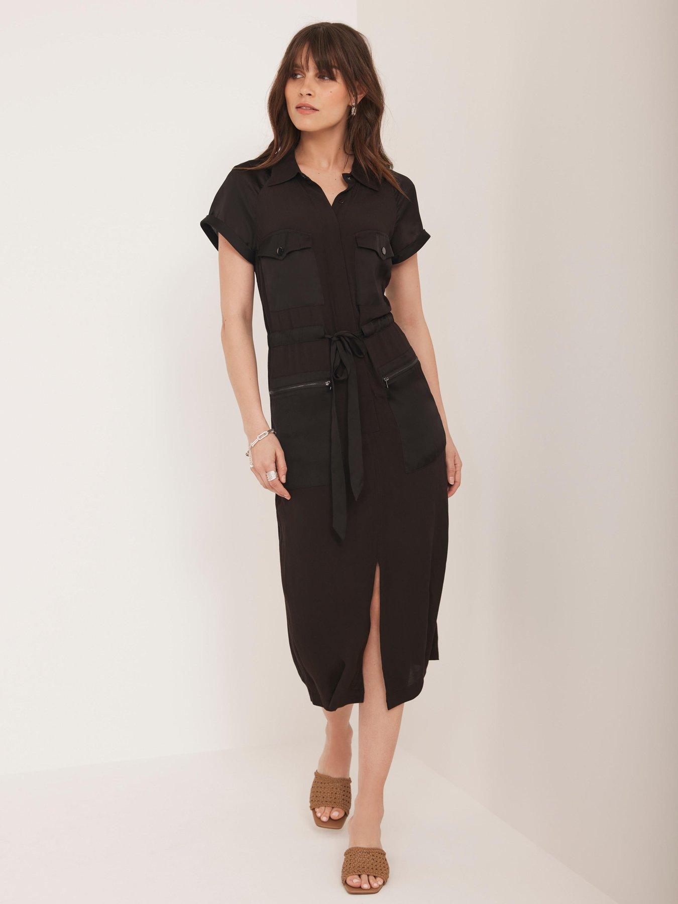 mint-velvet-satin-mix-utility-midi-dress-brown