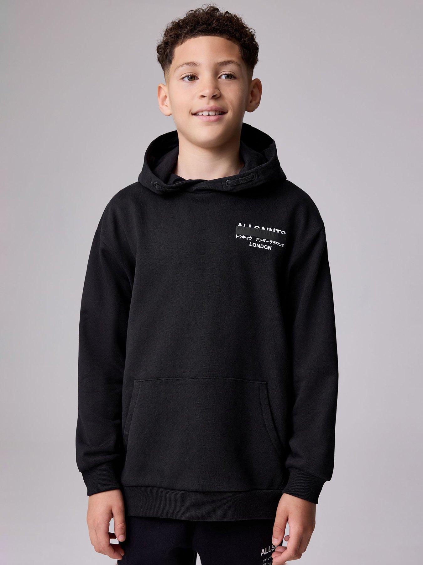 smALLSAINTS Boys Underground Hoodie - Black