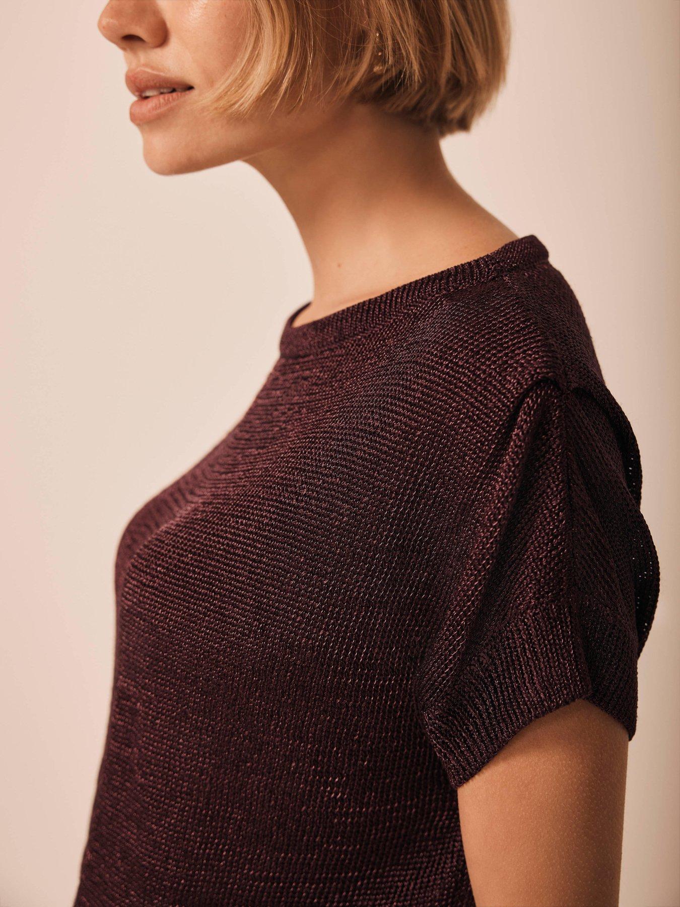 mint-velvet-burgundy-metallic-knit-batwing-redoutfit