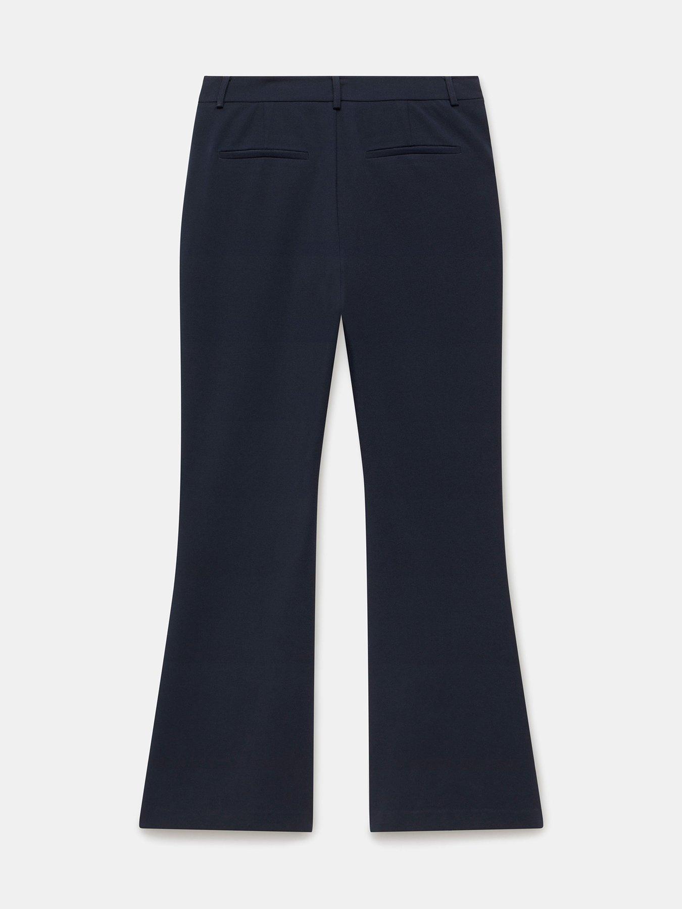 Image 6 of 6 of Mint Velvet Navy Tailored Bootcut Trouser - Blue